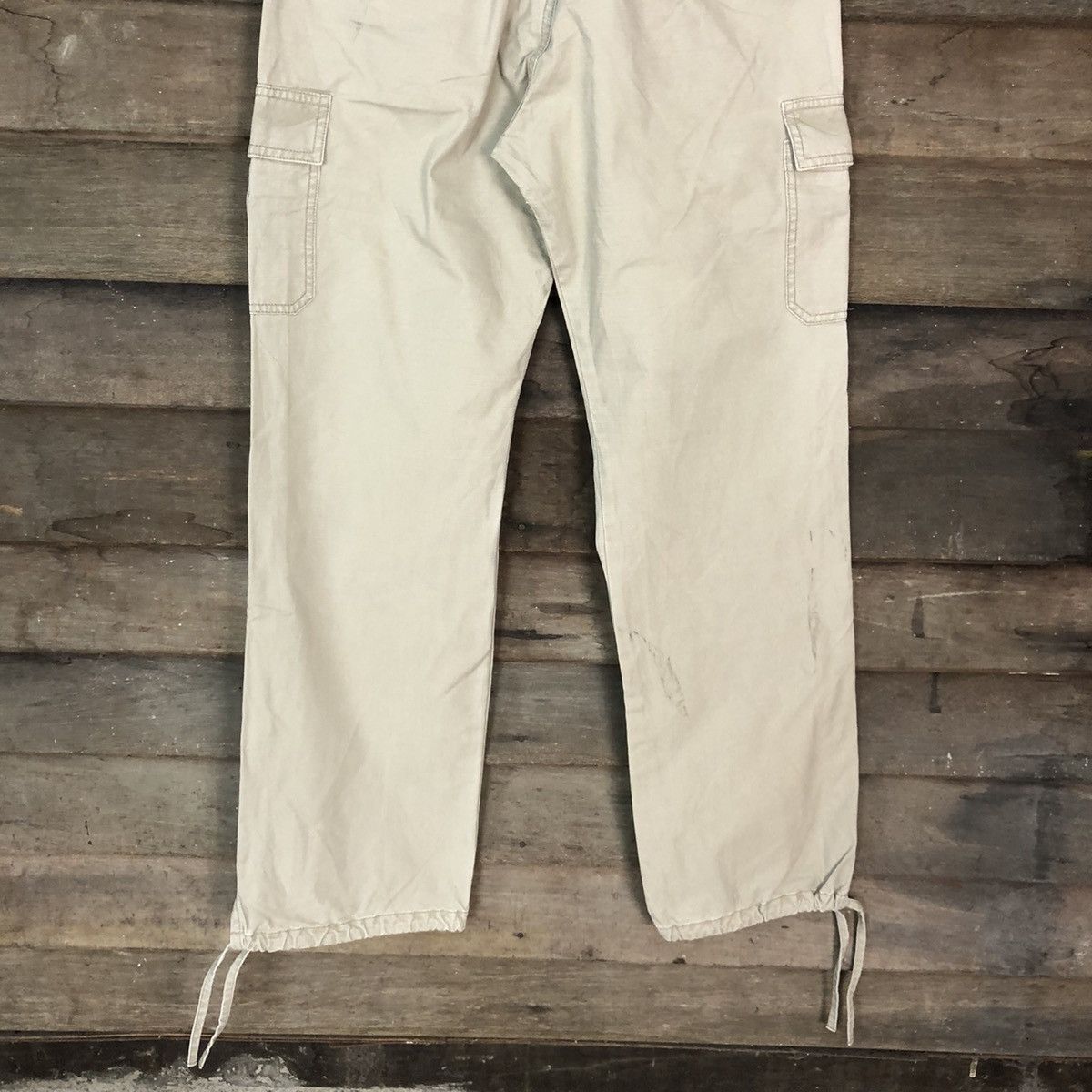 Japanese Brand streetwear Cream multi pocket utility Cargo Pants #3394 Size 30" / US 8 / IT 44 - 13 Thumbnail