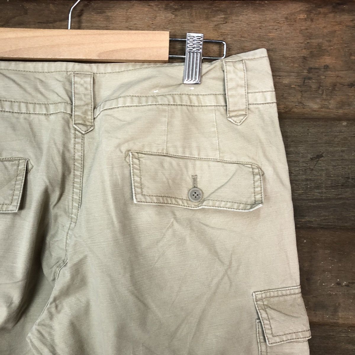 Japanese Brand streetwear Cream multi pocket utility Cargo Pants #3394 Size 30" / US 8 / IT 44 - 15 Thumbnail