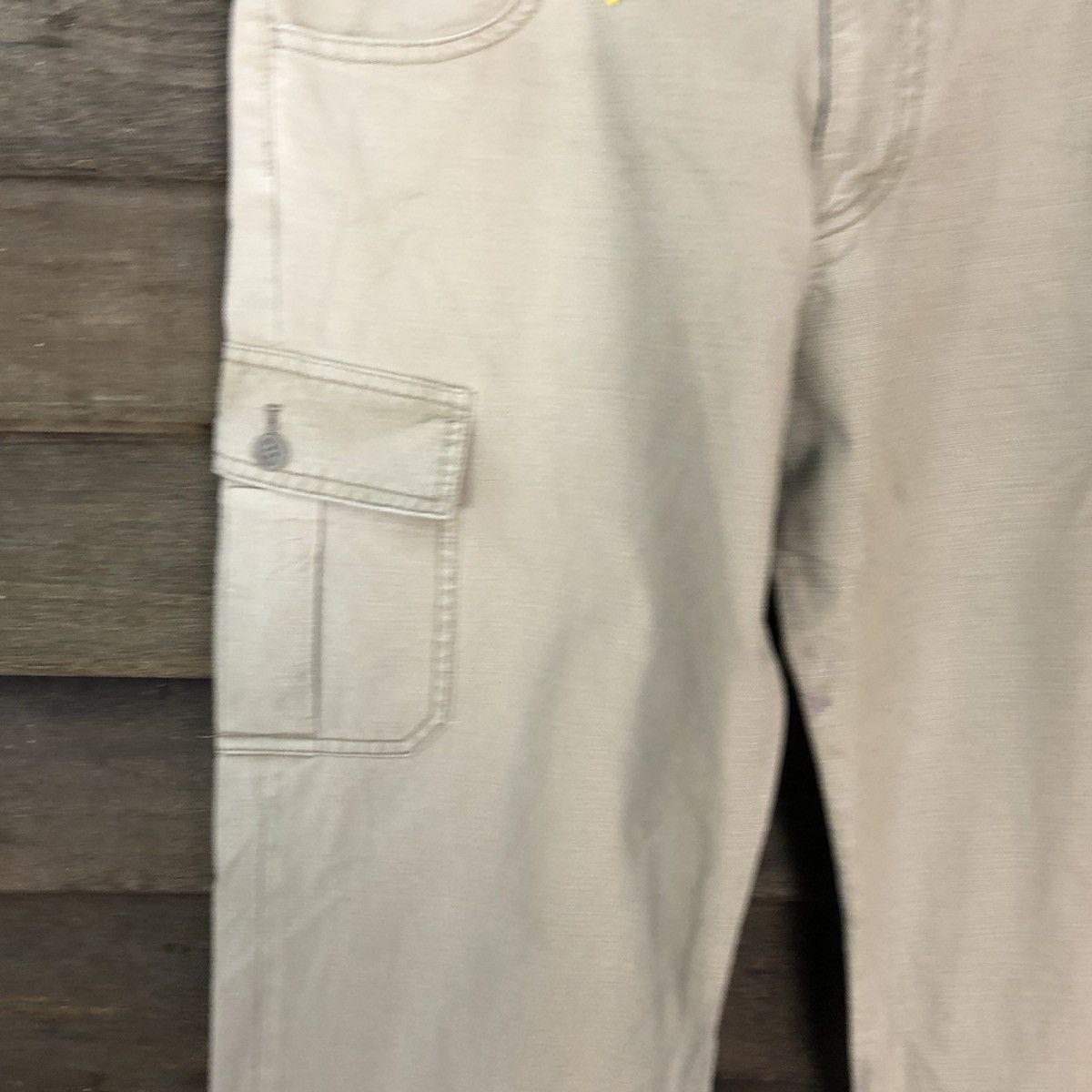 Japanese Brand streetwear Cream multi pocket utility Cargo Pants #3394 Size 30" / US 8 / IT 44 - 6 Thumbnail