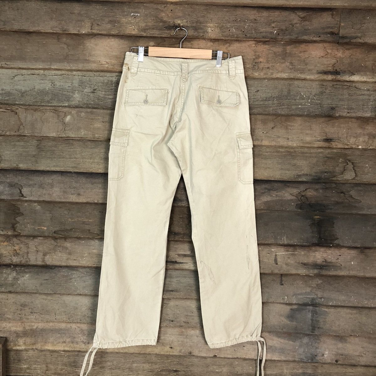 Japanese Brand streetwear Cream multi pocket utility Cargo Pants #3394 Size 30" / US 8 / IT 44 - 11 Thumbnail