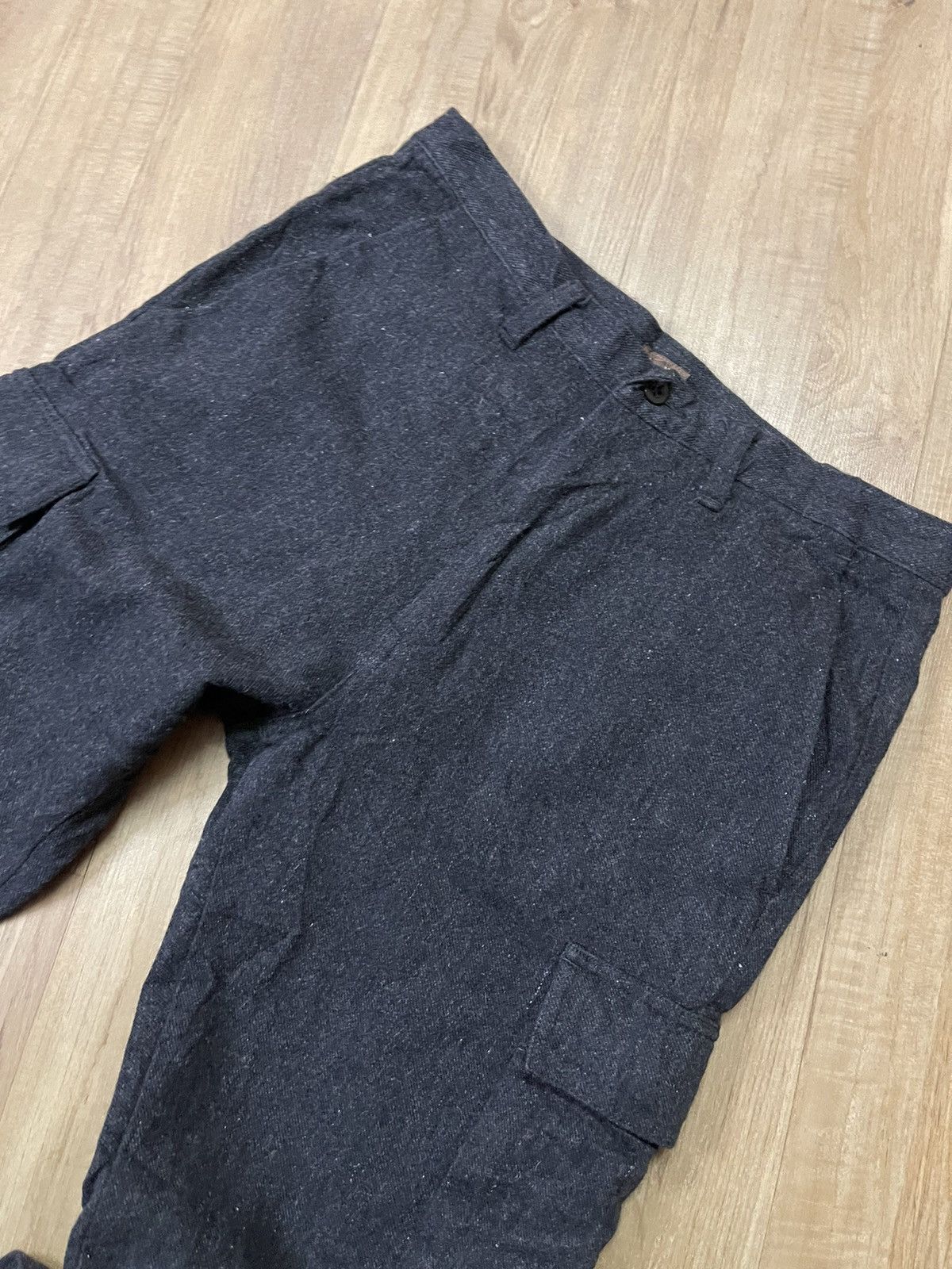 Essential+S Wool Cargo pants