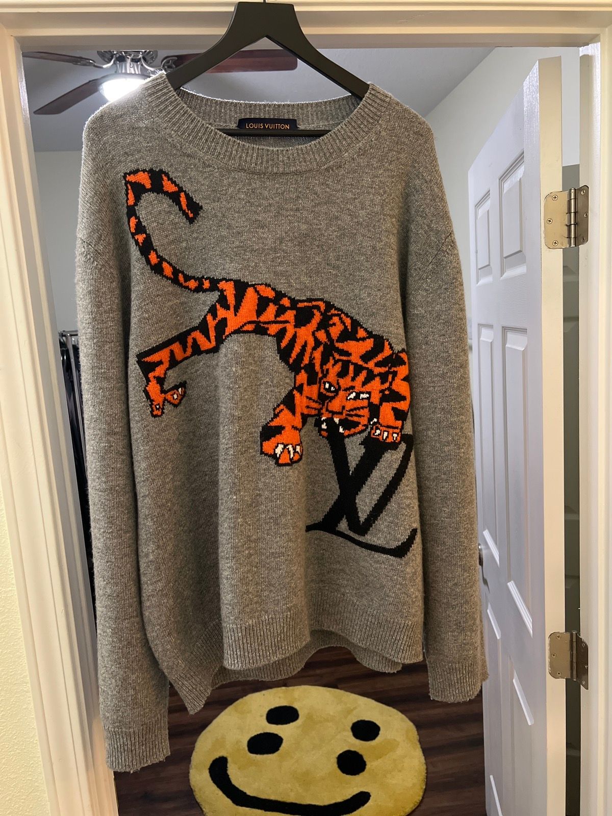Tiger Intarsia Pullover – La Garçonne