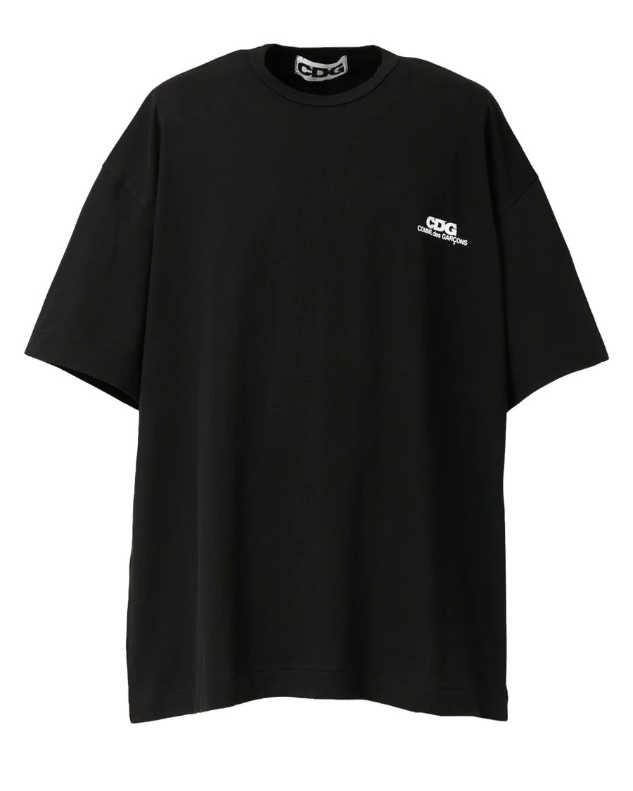 image of Cdg Cdg Cdg x Comme Des Garcons Cdg Oversized T-Shirt Comme Des Garcons in Black, Men's (Size 2XL)