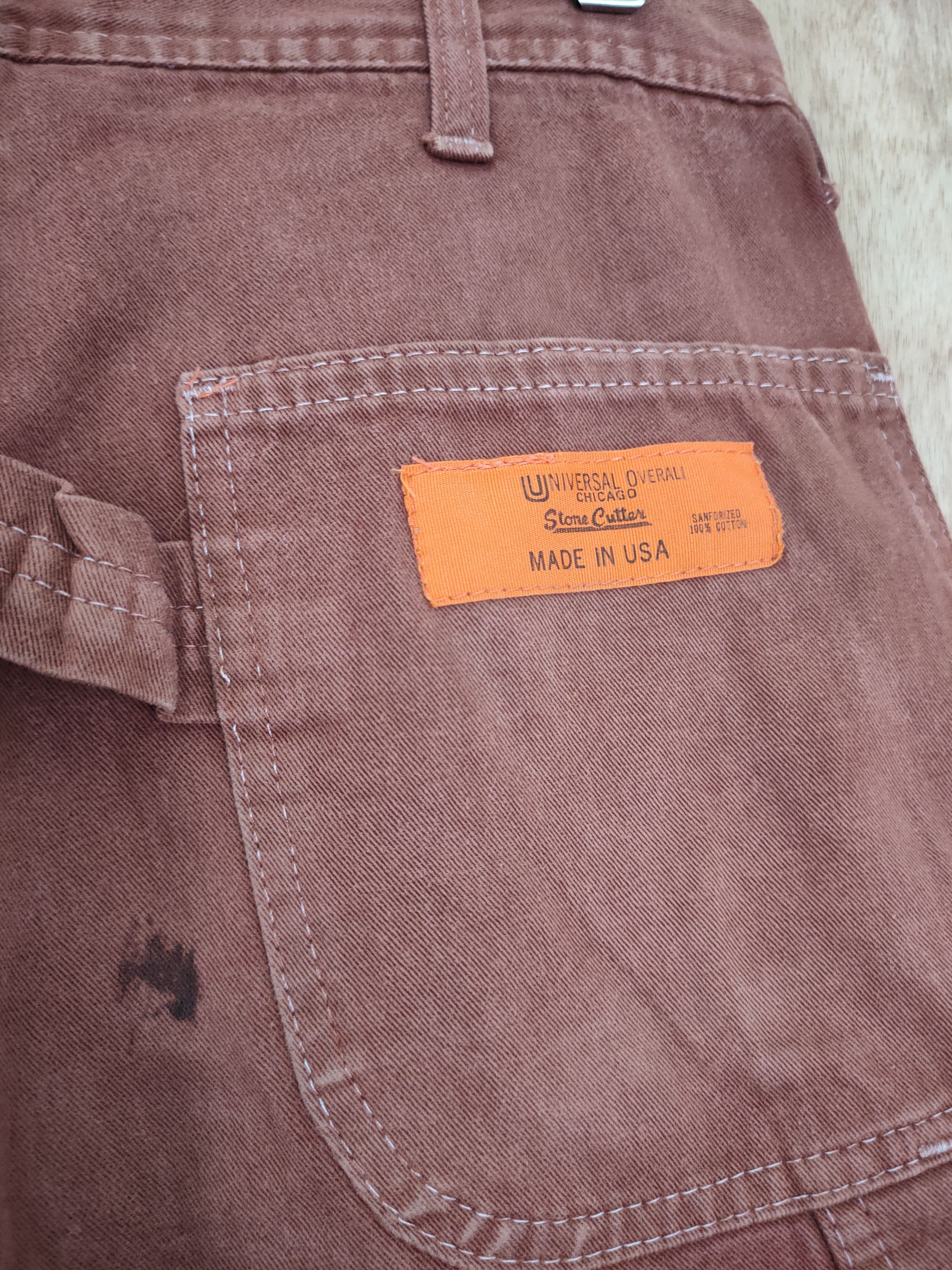 Vintage Stone Cutter painter vintage made in usa cargo pants #4158 Size US 29 - 9 Thumbnail