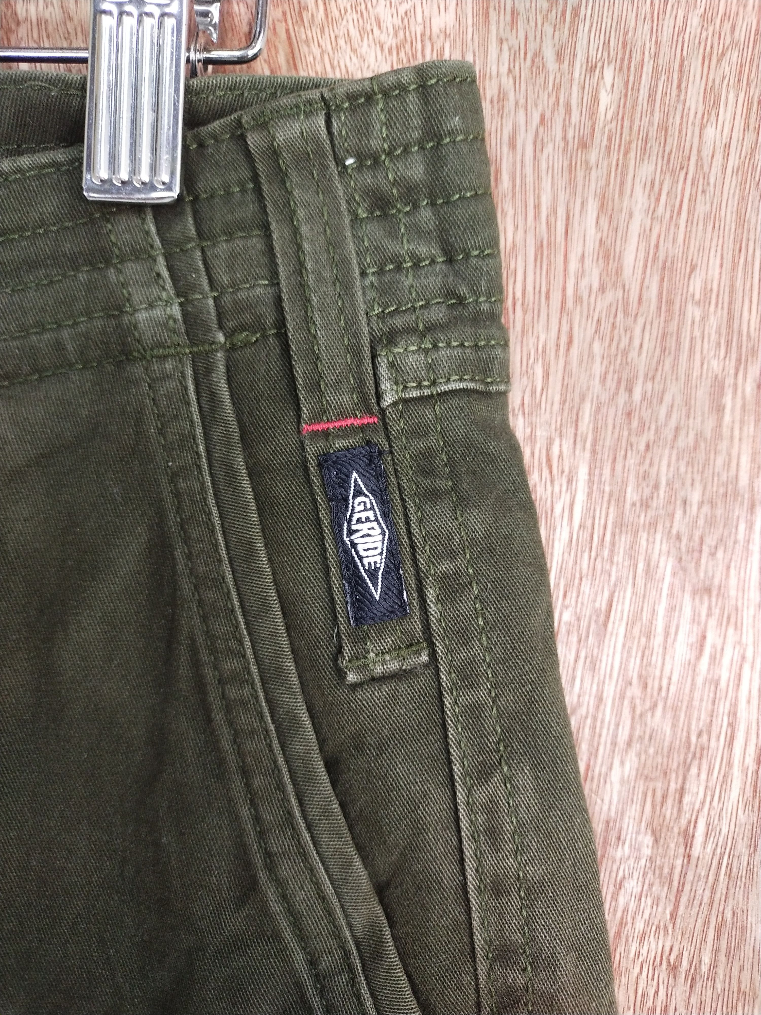 Japanese Brand Geride dark brown multipocket tactical cargo pants #S115 Size US 30 / EU 46 - 7 Thumbnail