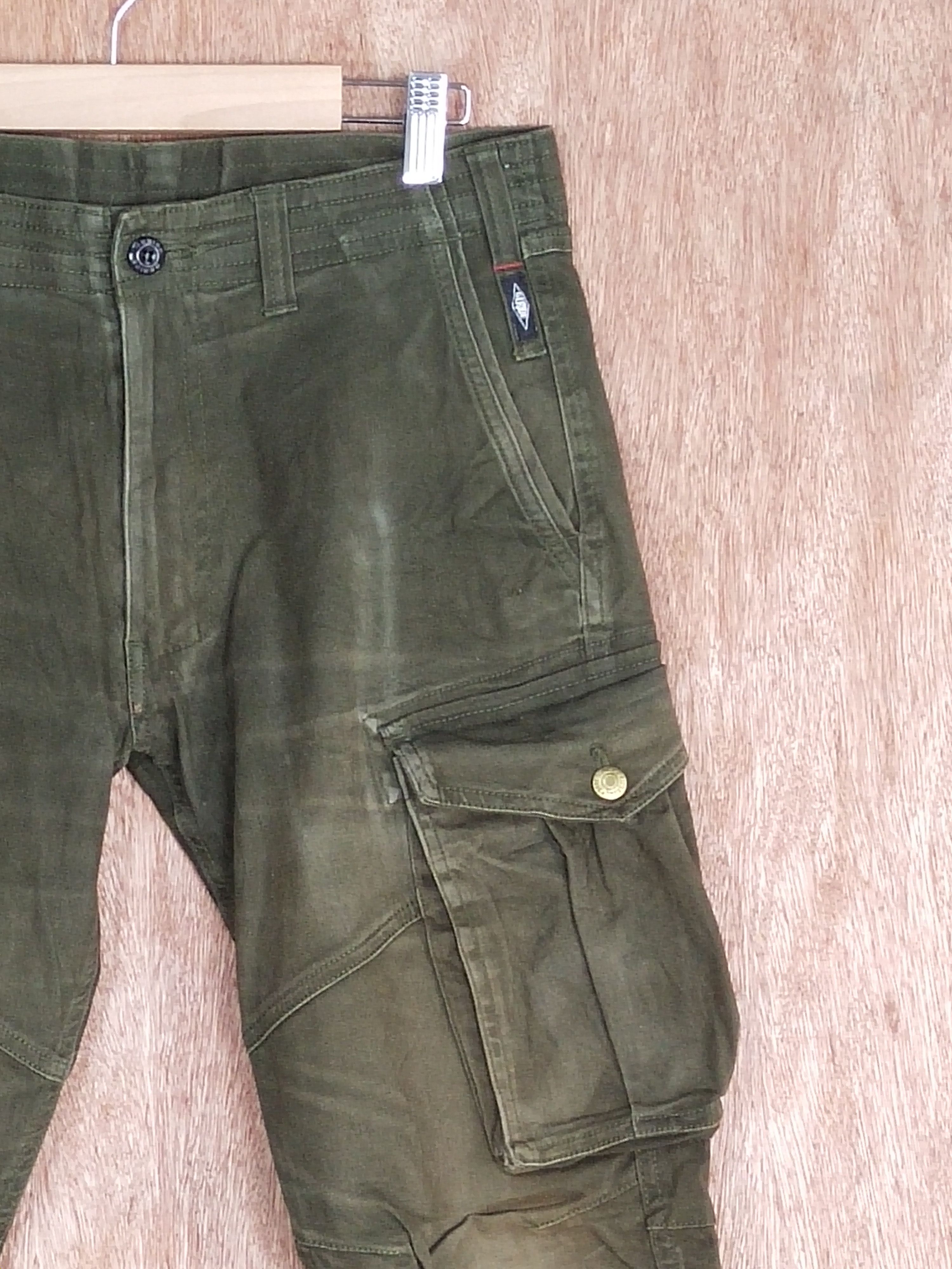 Japanese Brand Geride dark brown multipocket tactical cargo pants #S115 Size US 30 / EU 46 - 6 Thumbnail