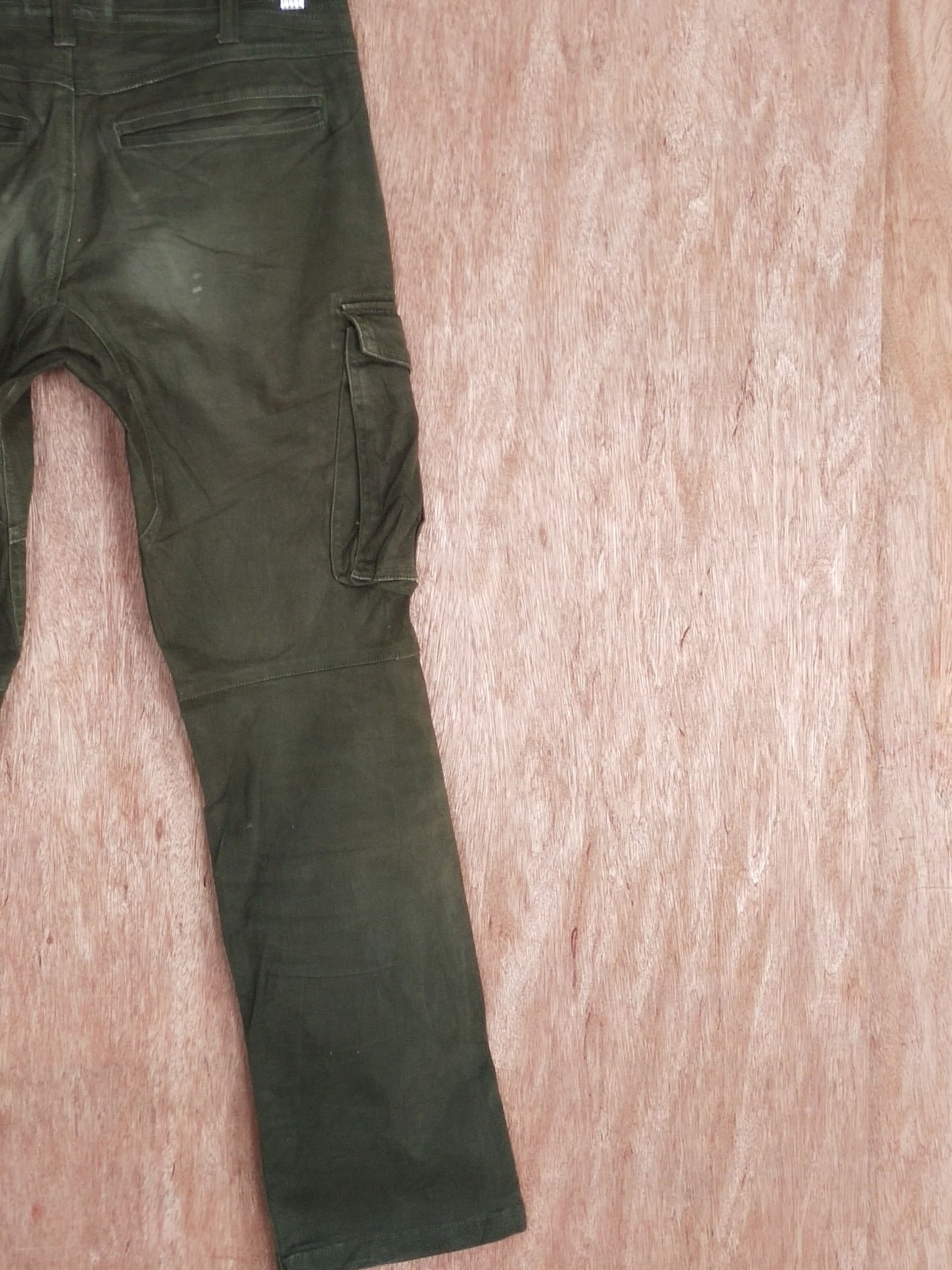 Japanese Brand Geride dark brown multipocket tactical cargo pants #S115 Size US 30 / EU 46 - 10 Thumbnail
