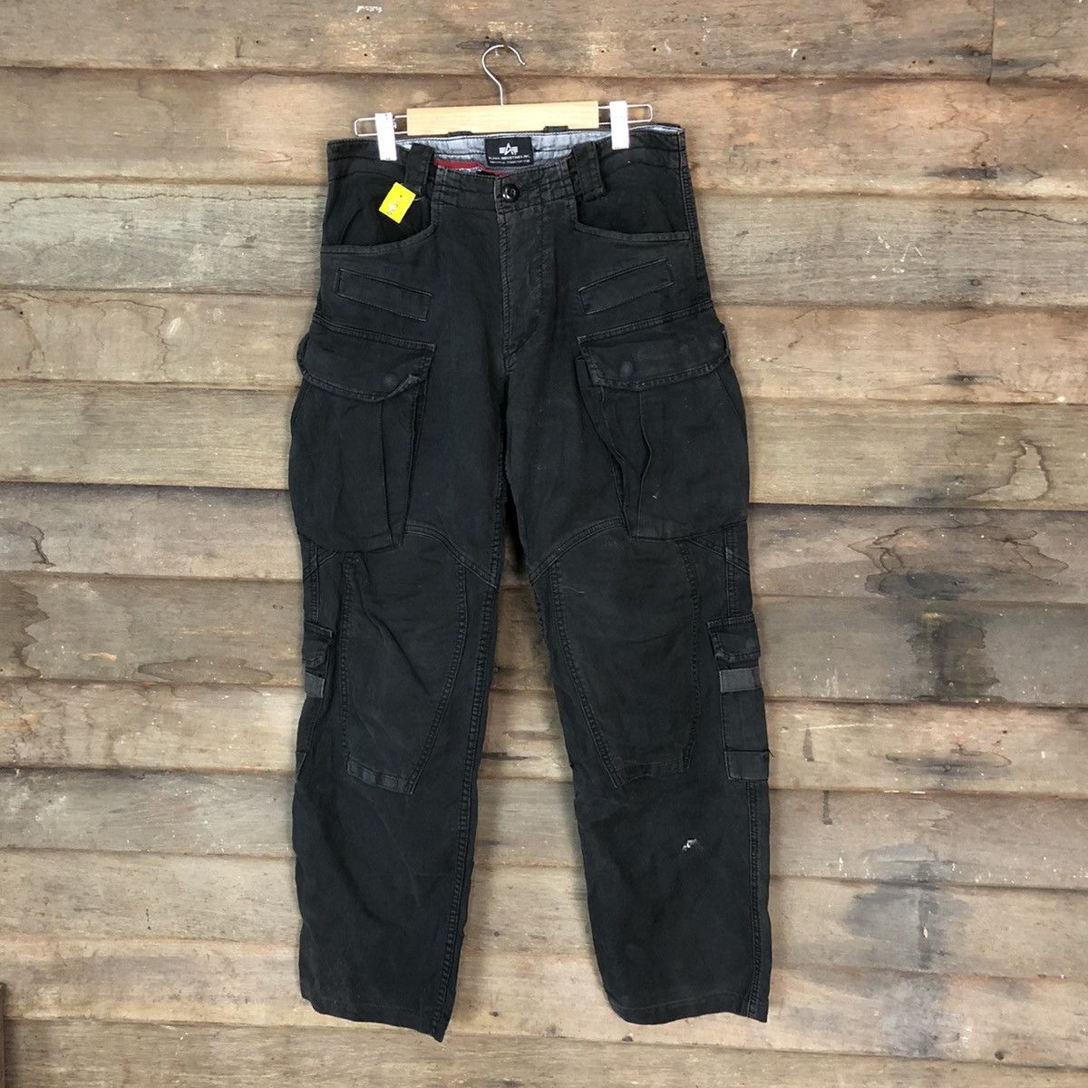 Alpha Industries DL Alpha Industries faded multipocket Cargo Pants #3594 Size US 29 - 1 Thumbnail