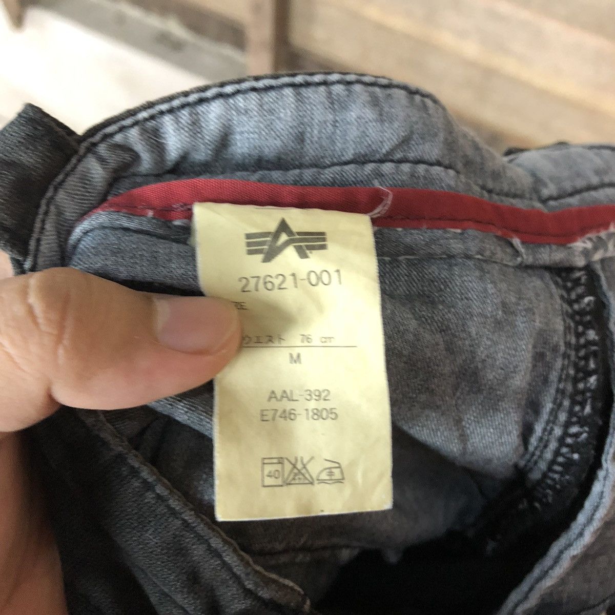 Alpha Industries DL Alpha Industries faded multipocket Cargo Pants #3594 Size US 29 - 17 Thumbnail