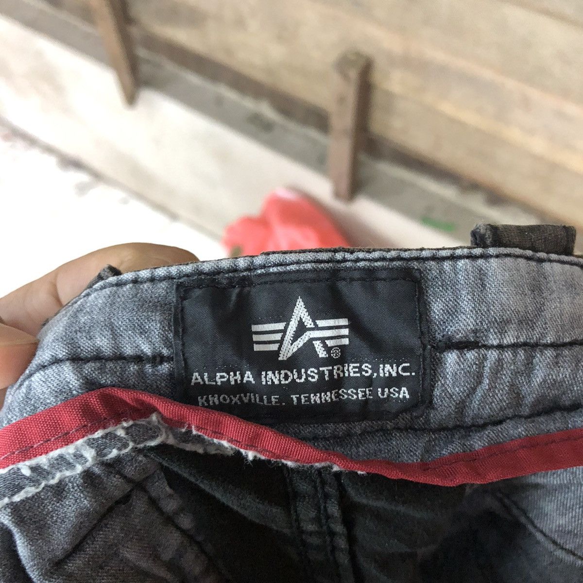 Alpha Industries DL Alpha Industries faded multipocket Cargo Pants #3594 Size US 29 - 16 Thumbnail