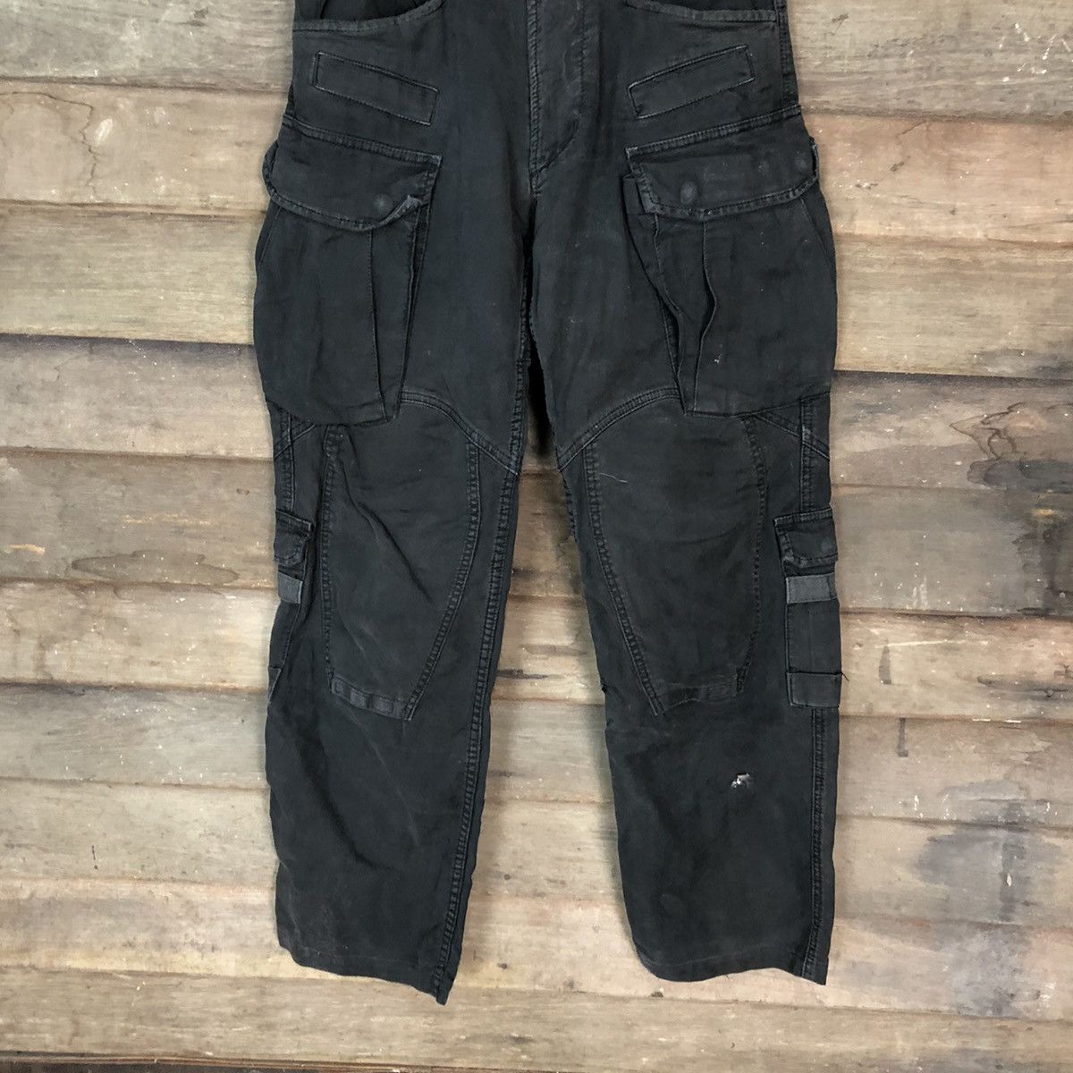 Alpha Industries DL Alpha Industries faded multipocket Cargo Pants #3594 Size US 29 - 3 Thumbnail