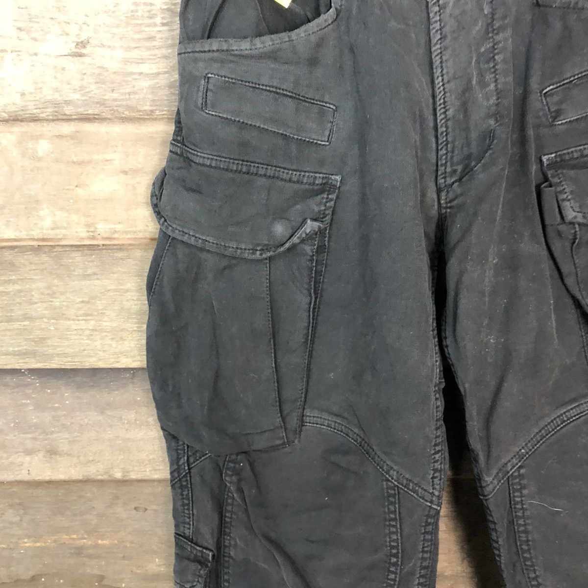 Alpha Industries DL Alpha Industries faded multipocket Cargo Pants #3594 Size US 29 - 6 Thumbnail