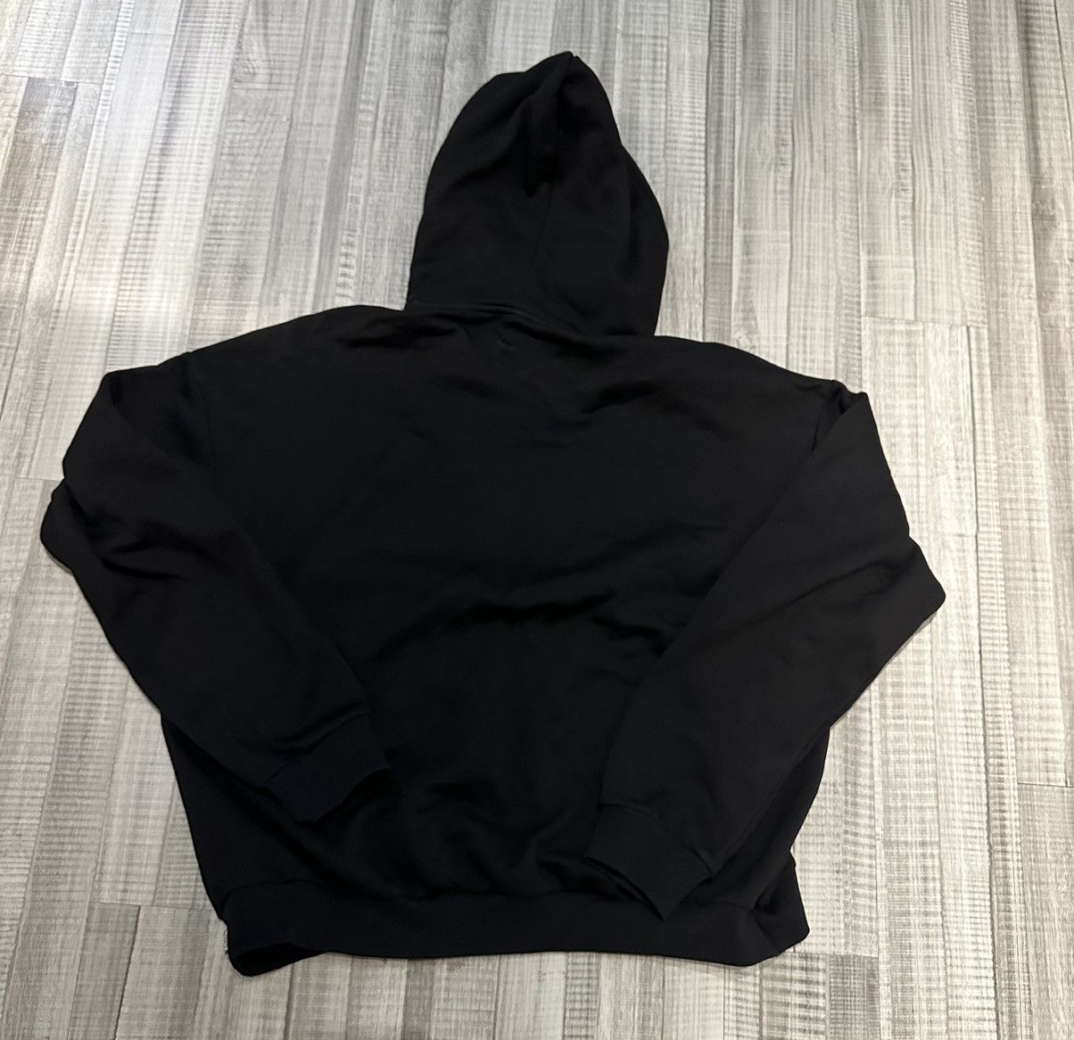 Imran Potato Chenille offers Logo Hoodie Black SIZE XL