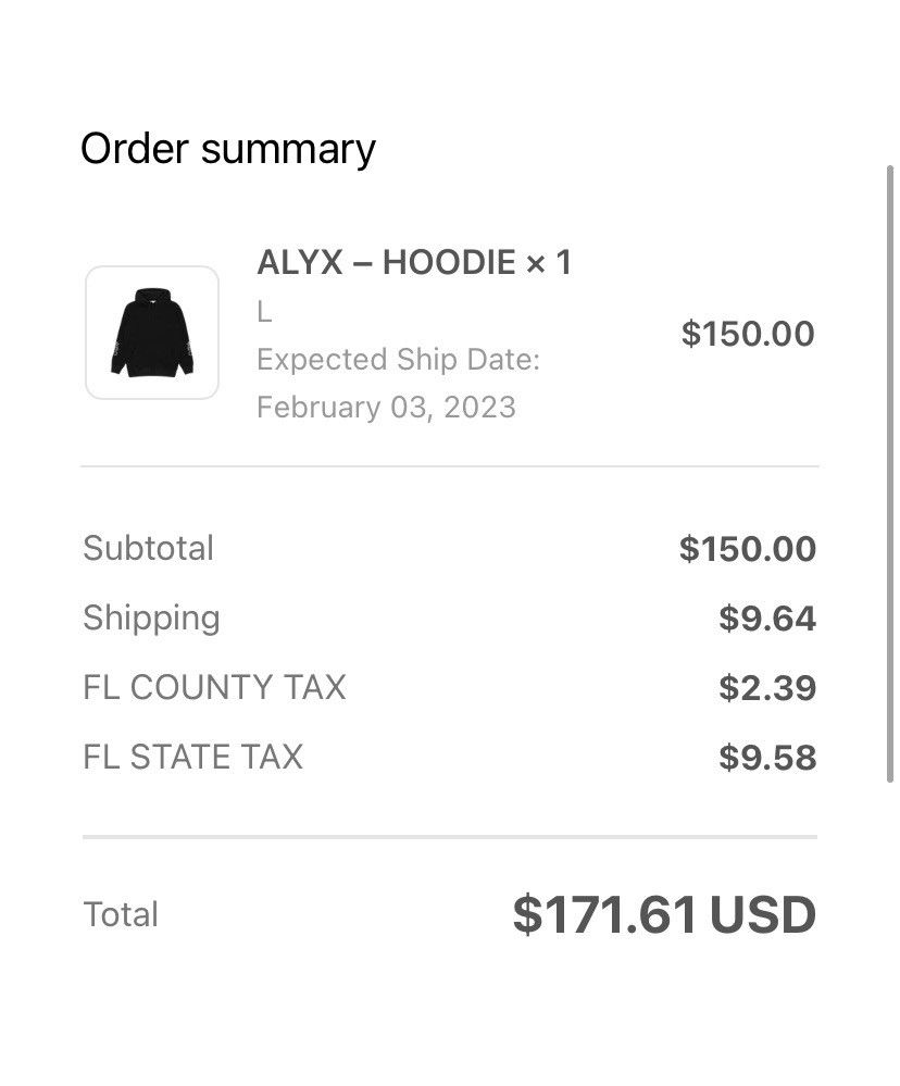 1017 ALYX 9SM Destroy Lonely x 1017 ALYX 9SM No Stylist Tour Hoodie Size US L / EU 52-54 / 3 - 6 Thumbnail