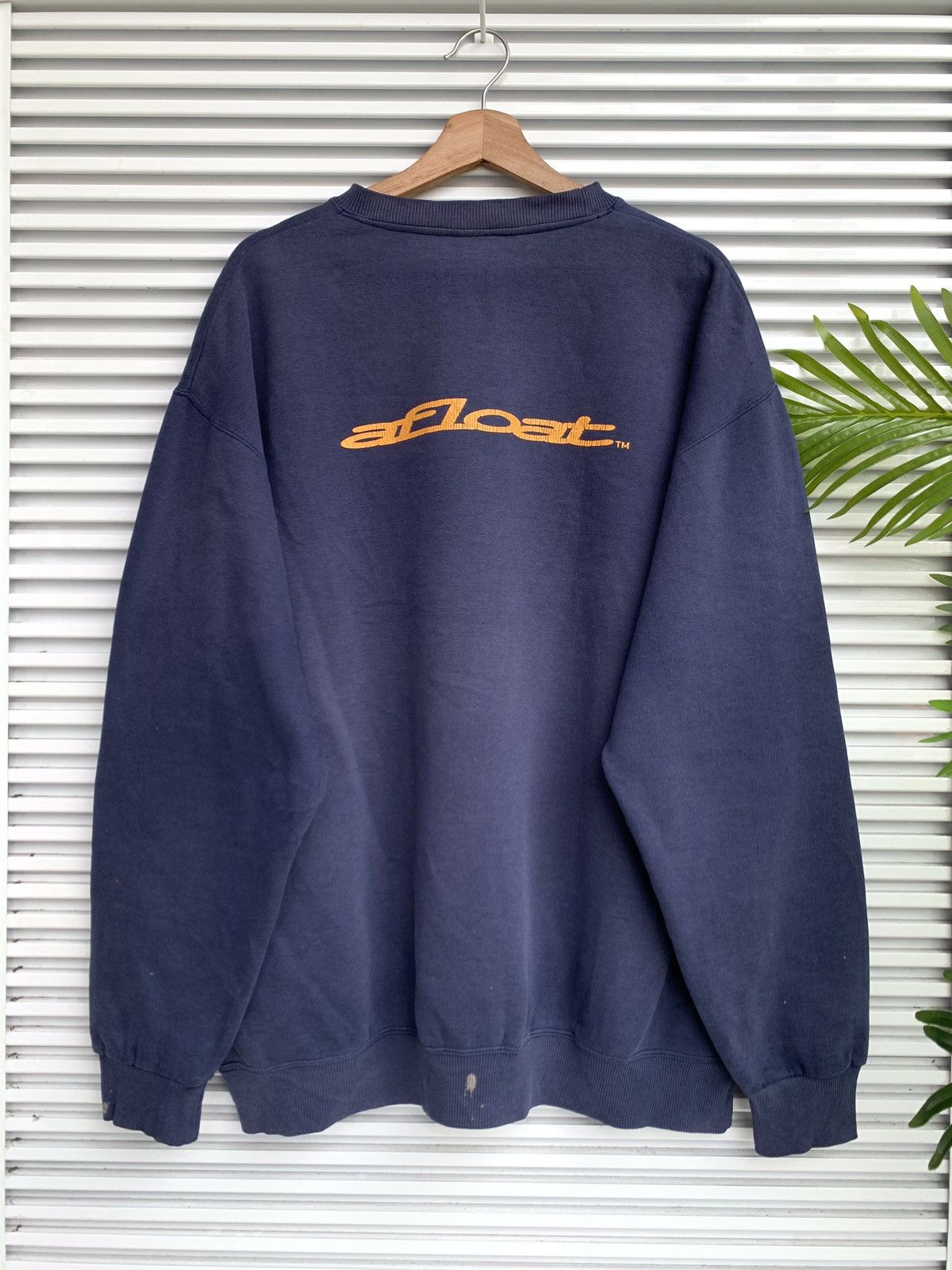 Japanese Brand × Vintage Vintage A Float Both Logo Crewneck Sweatshirt Size US XXL / EU 58 / 5 - 2 Thumbnail