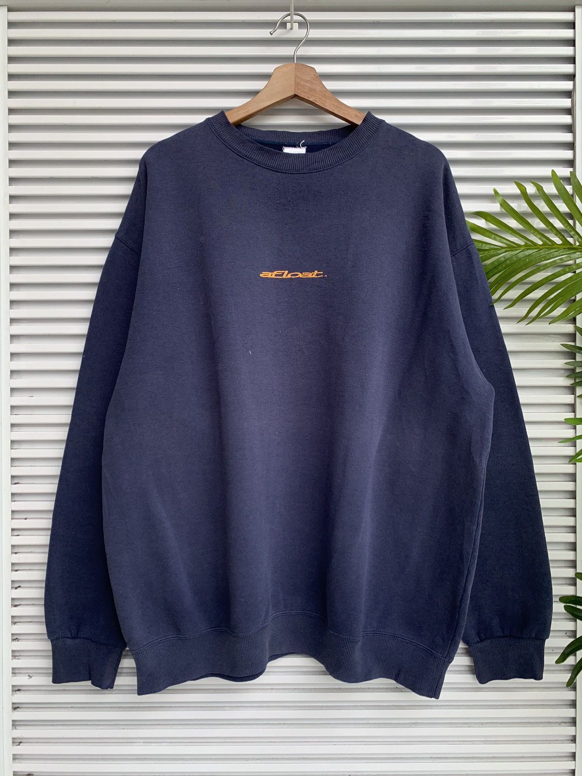 Japanese Brand × Vintage Vintage A Float Both Logo Crewneck Sweatshirt Size US XXL / EU 58 / 5 - 1 Thumbnail