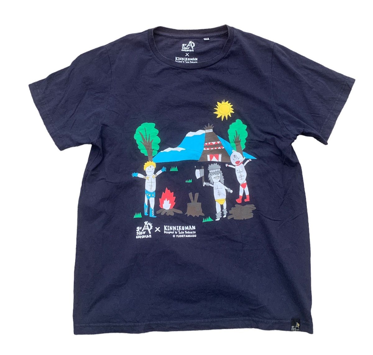 Anime Kinnikuman x Go slow caravan Japan by Tako Yoshimizu