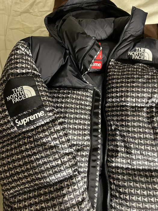 XL Supreme The North Face Studded Nuptse - ジャケット/アウター