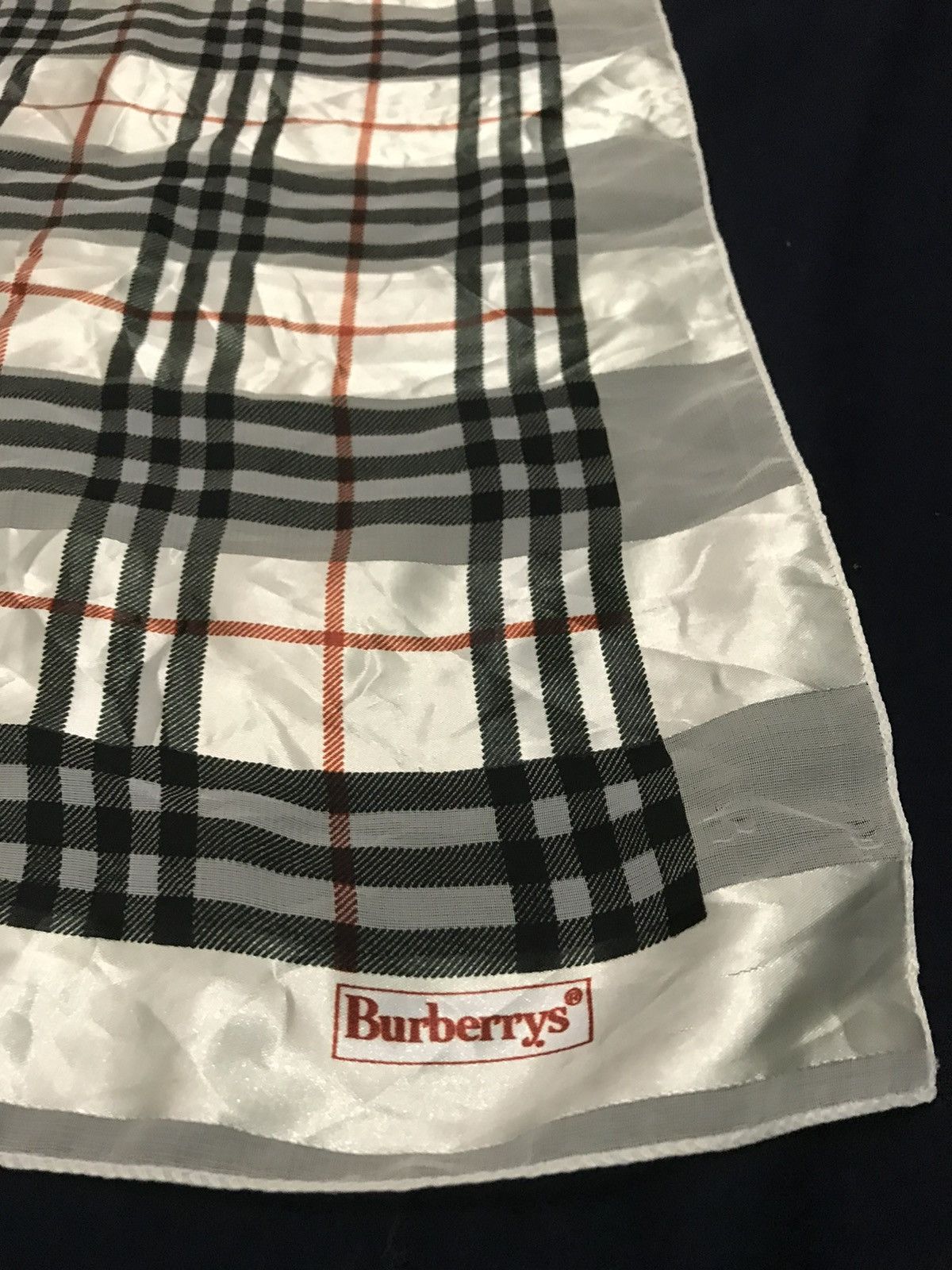 Burberry × Other × Vintage Burberry Nova check Silk Scarf Size ONE SIZE - 3 Thumbnail