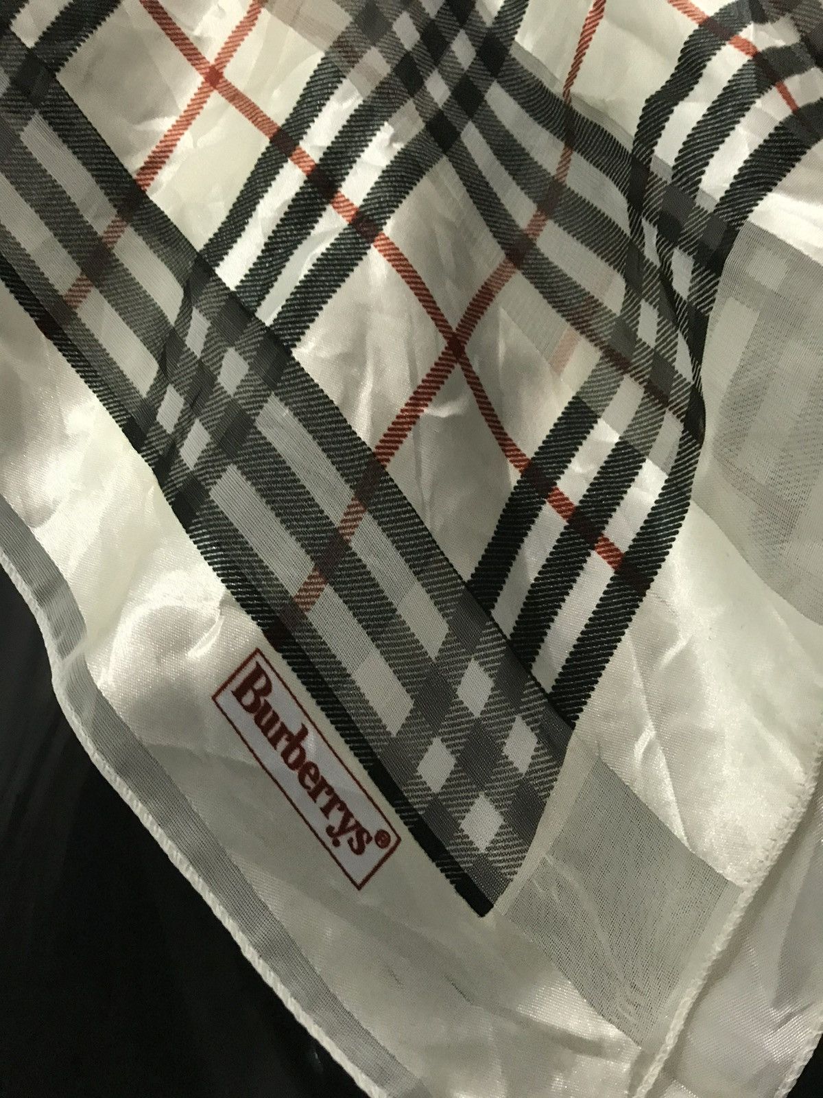Burberry × Other × Vintage Burberry Nova check Silk Scarf Size ONE SIZE - 2 Thumbnail