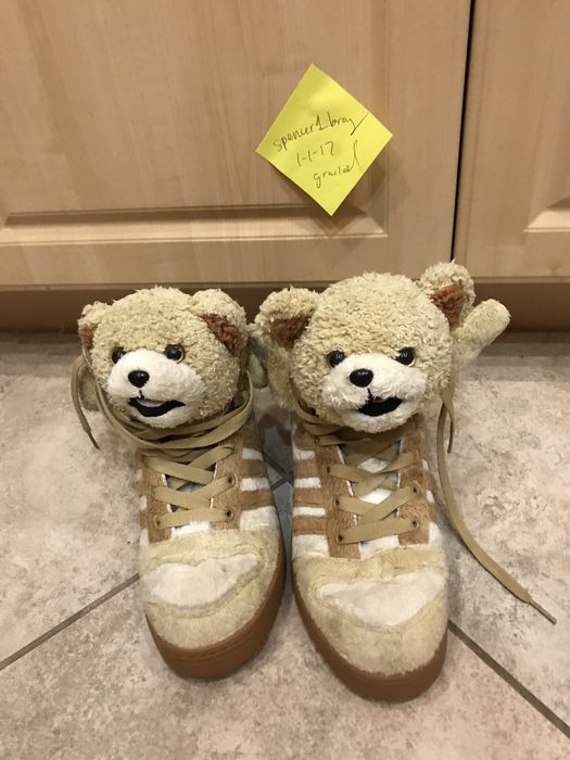 Jeremy scott teddy hot sale bear shoes