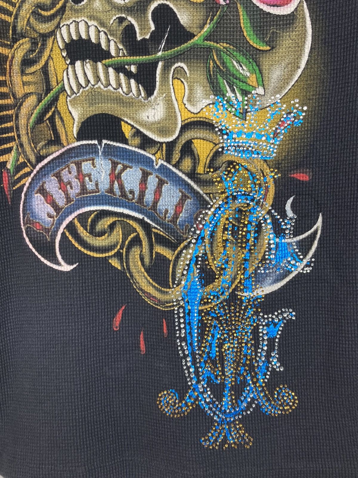 Christian Audigier × Ed Hardy Christian Audigier all over print skulls bird long sleeve Size US M / EU 48-50 / 2 - 4 Thumbnail