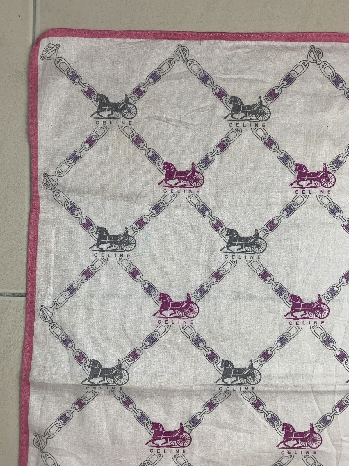Celine Celine Handkerchief Pocketsquares Size ONE SIZE - 6 Thumbnail
