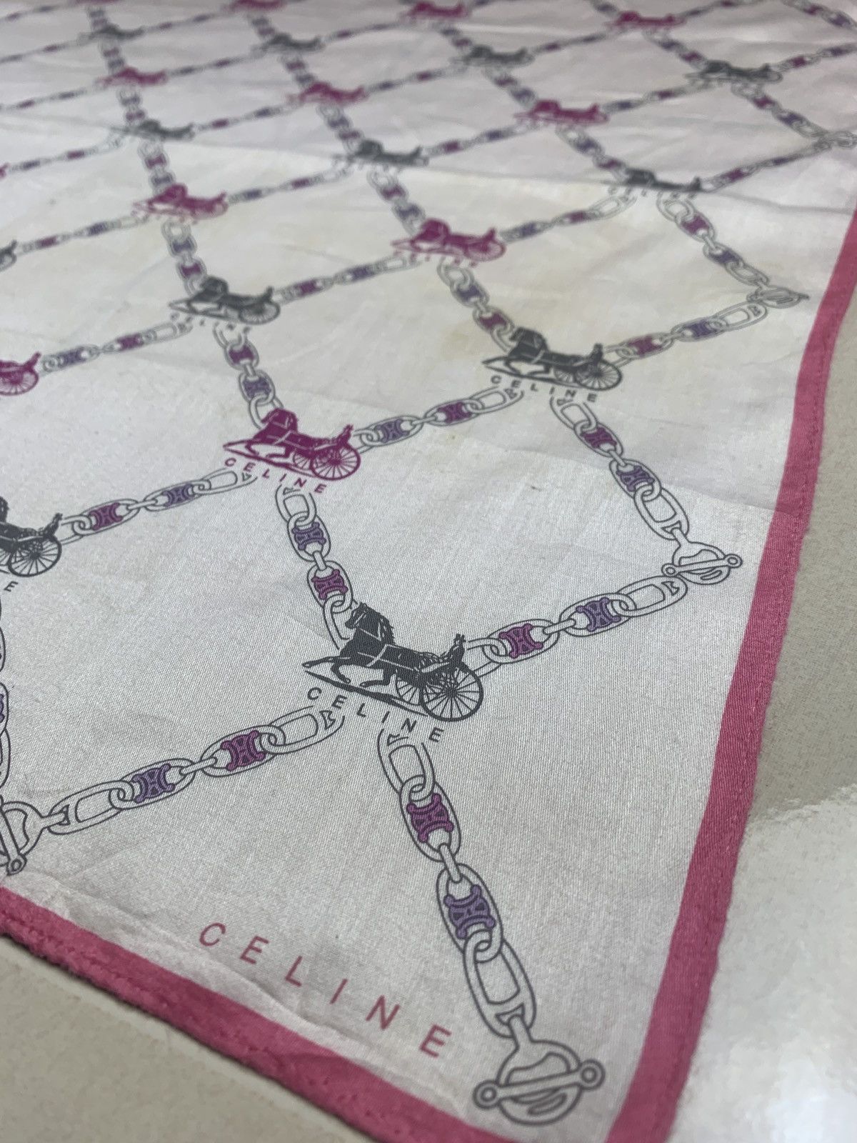 Celine Celine Handkerchief Pocketsquares Size ONE SIZE - 9 Thumbnail