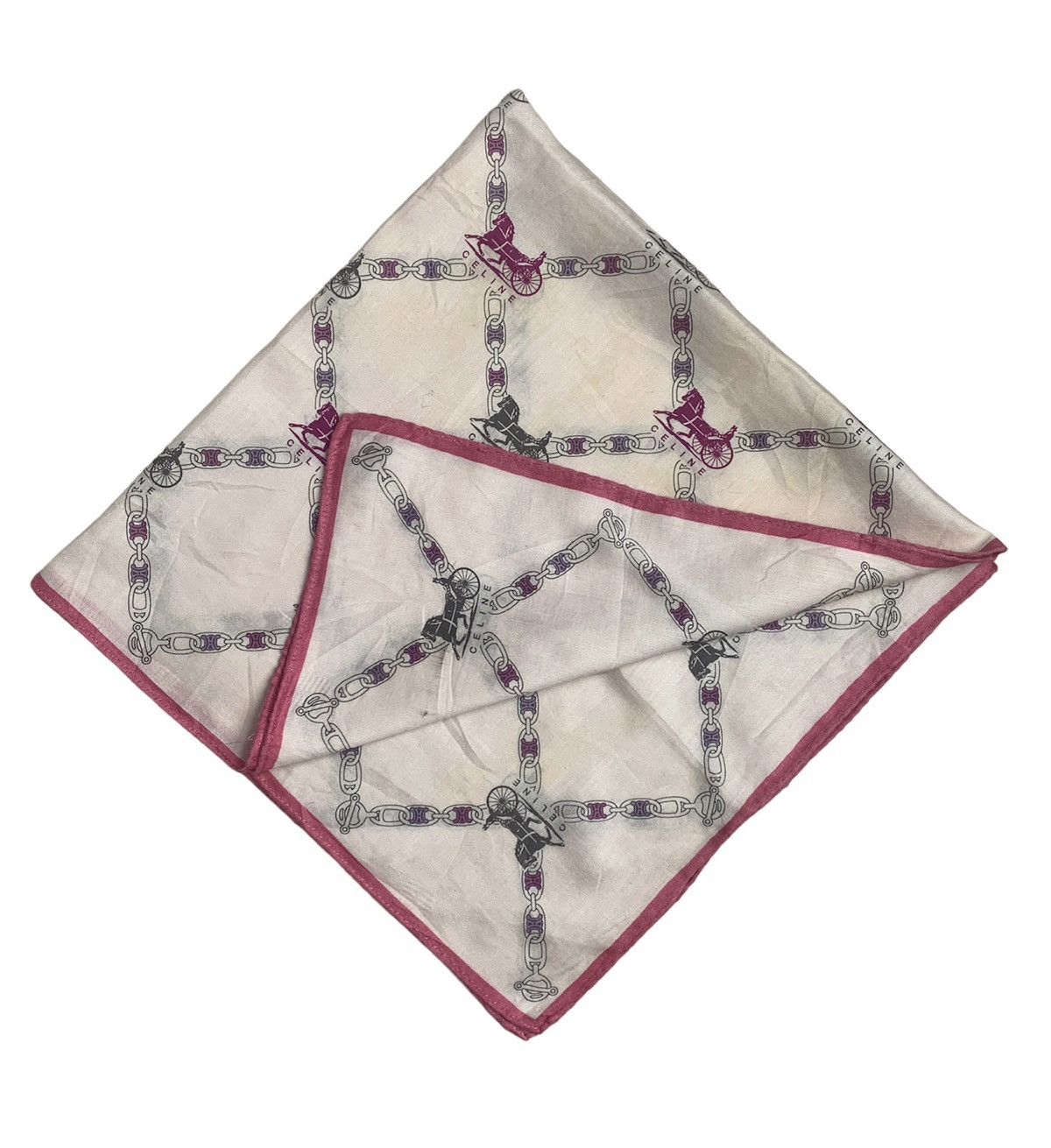 Celine Celine Handkerchief Pocketsquares Size ONE SIZE - 2 Thumbnail