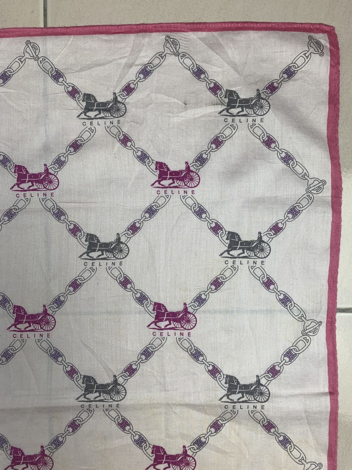 Celine Celine Handkerchief Pocketsquares Size ONE SIZE - 5 Thumbnail