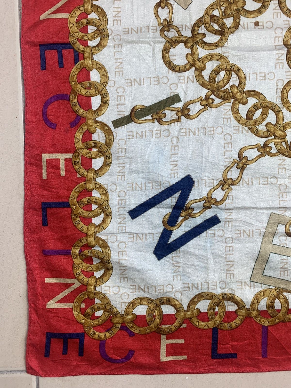 Celine Celine Handkerchief Pocketsquares Size ONE SIZE - 7 Thumbnail