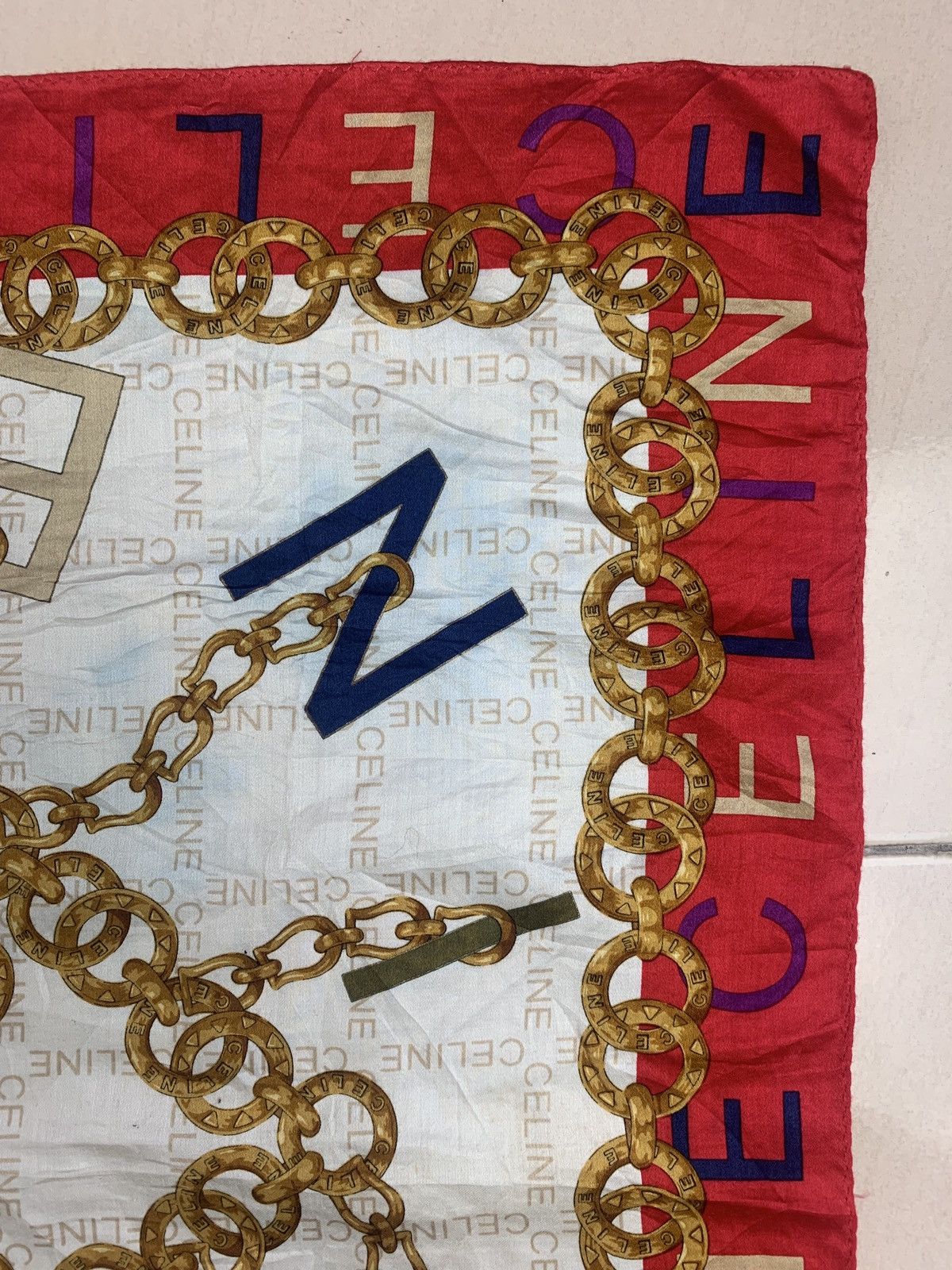 Celine Celine Handkerchief Pocketsquares Size ONE SIZE - 5 Thumbnail