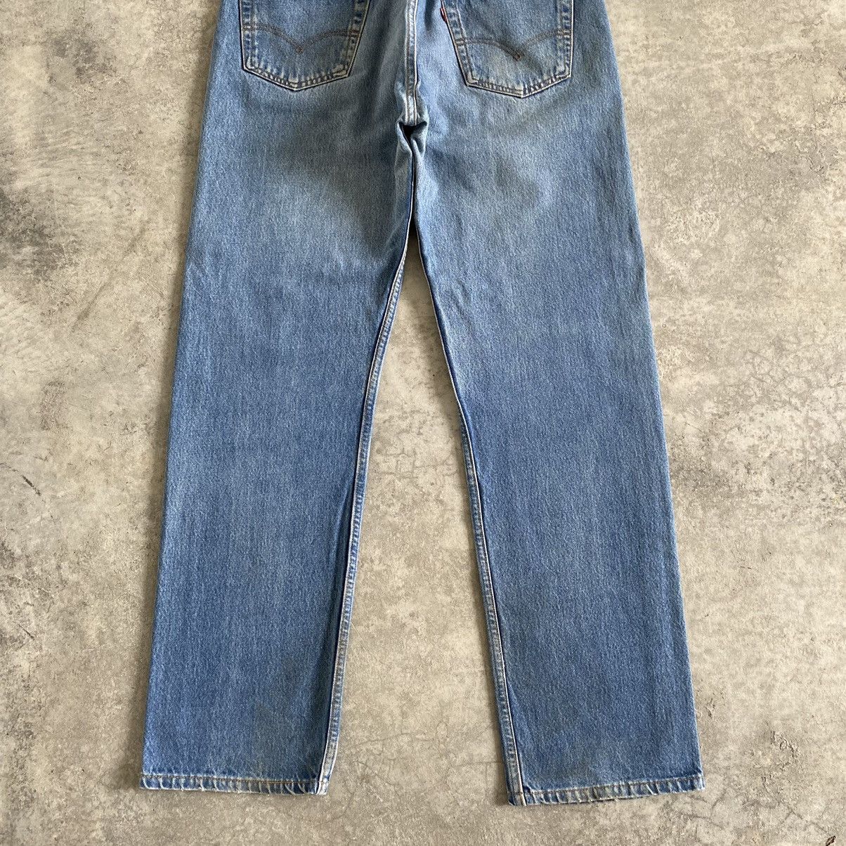 Levi's × Vintage Size 35x31.5 VTG Levi's 501 Stonewashed Blue Jeans Size US 35 - 13 Thumbnail