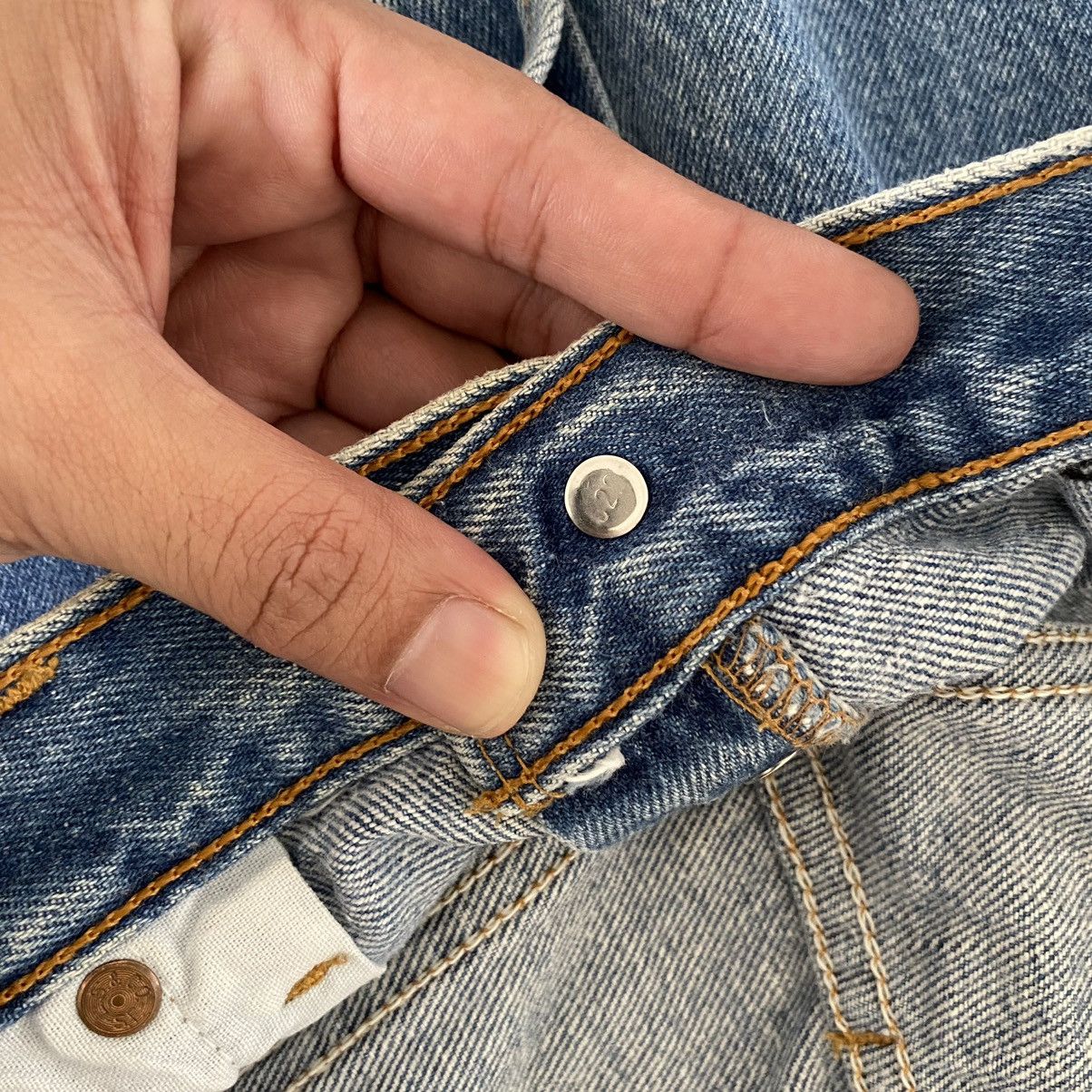 Levi's × Vintage Size 35x31.5 VTG Levi's 501 Stonewashed Blue Jeans Size US 35 - 10 Thumbnail