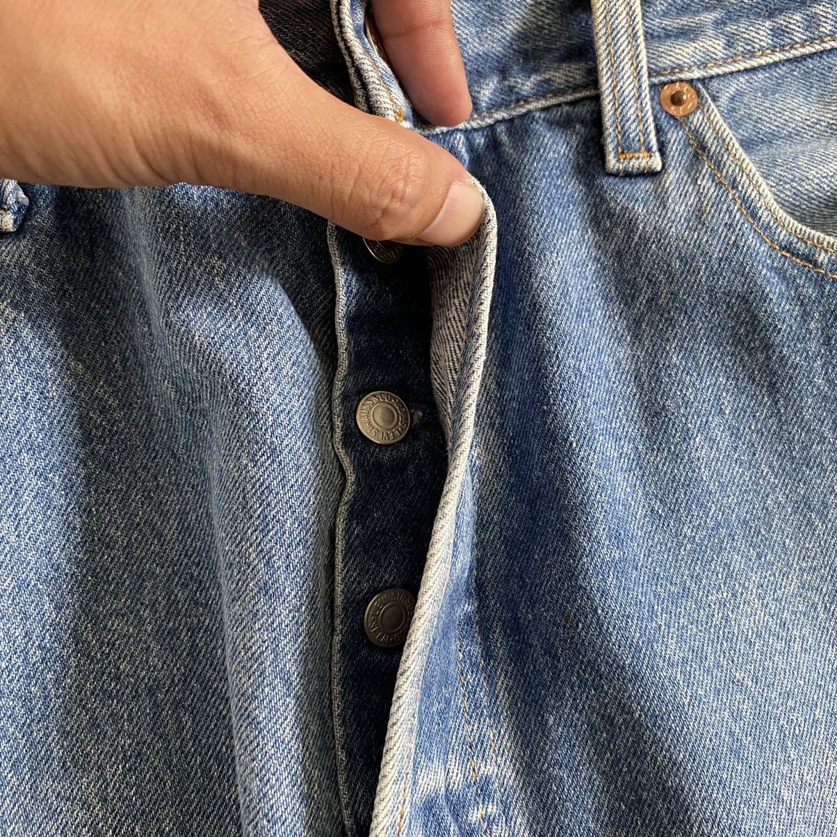 Levi's × Vintage Size 35x31.5 VTG Levi's 501 Stonewashed Blue Jeans Size US 35 - 8 Thumbnail