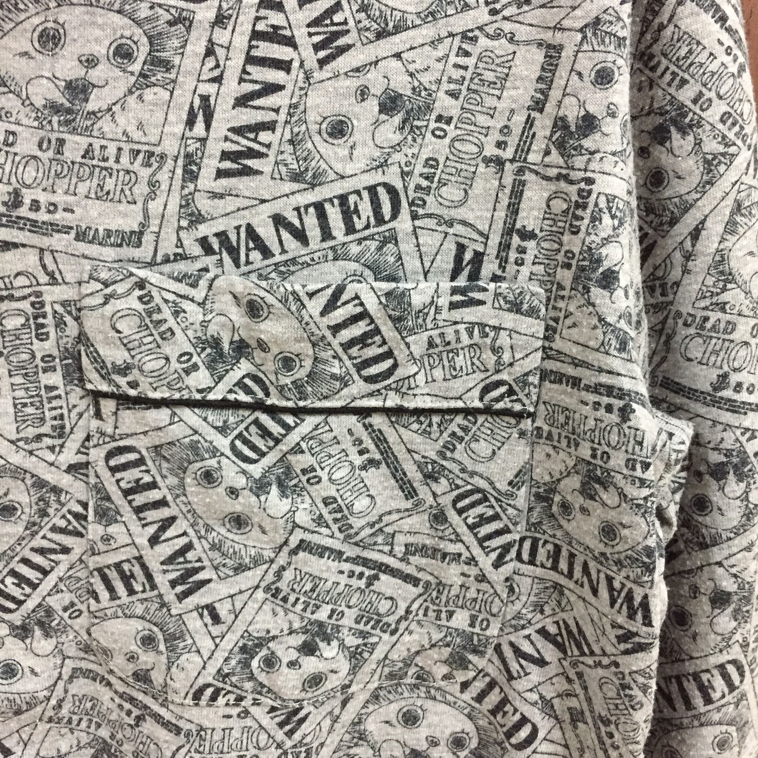 One Piece CHOPPER WANTED FULL PRINT Size US M / EU 48-50 / 2 - 4 Thumbnail