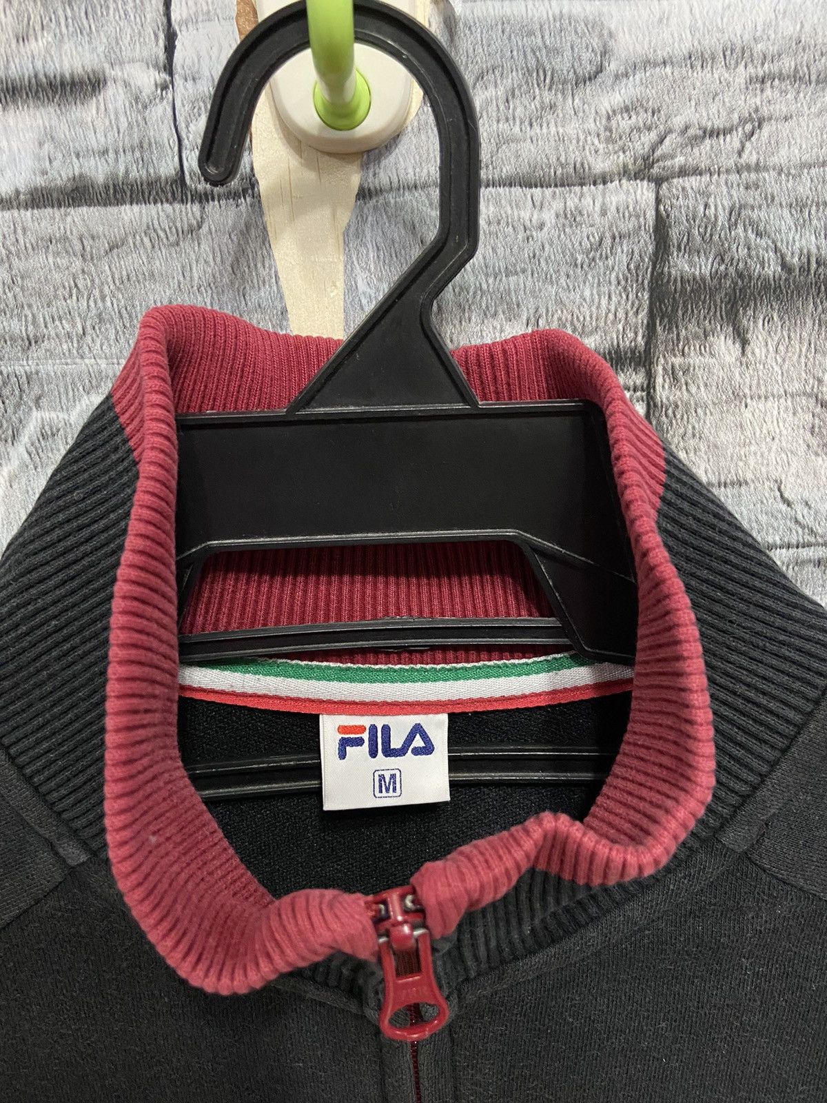 Fila Vintage Fila sweatshirt small logo embroidered big design Size US M / EU 48-50 / 2 - 4 Thumbnail