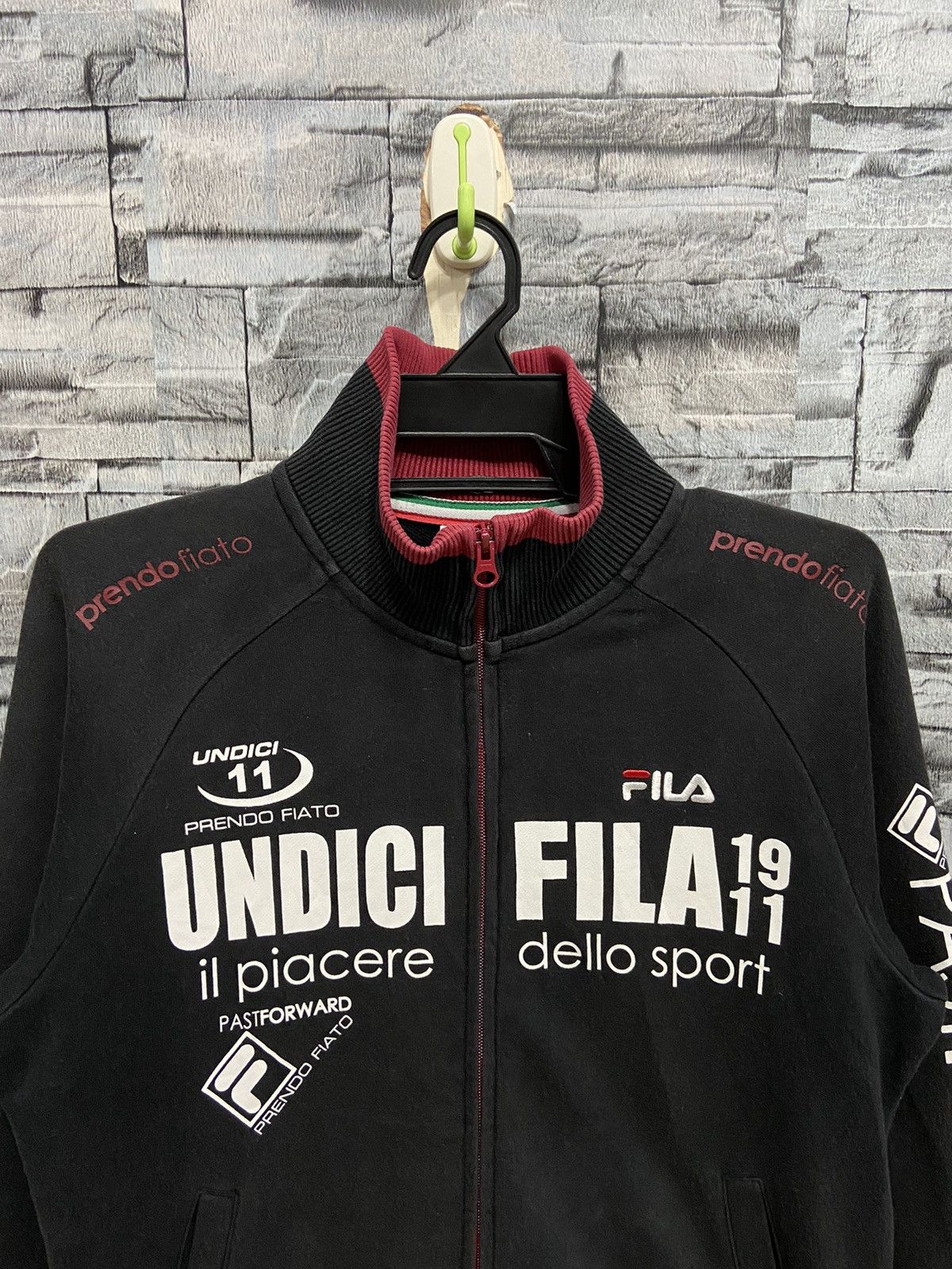 Fila Vintage Fila sweatshirt small logo embroidered big design Size US M / EU 48-50 / 2 - 3 Thumbnail
