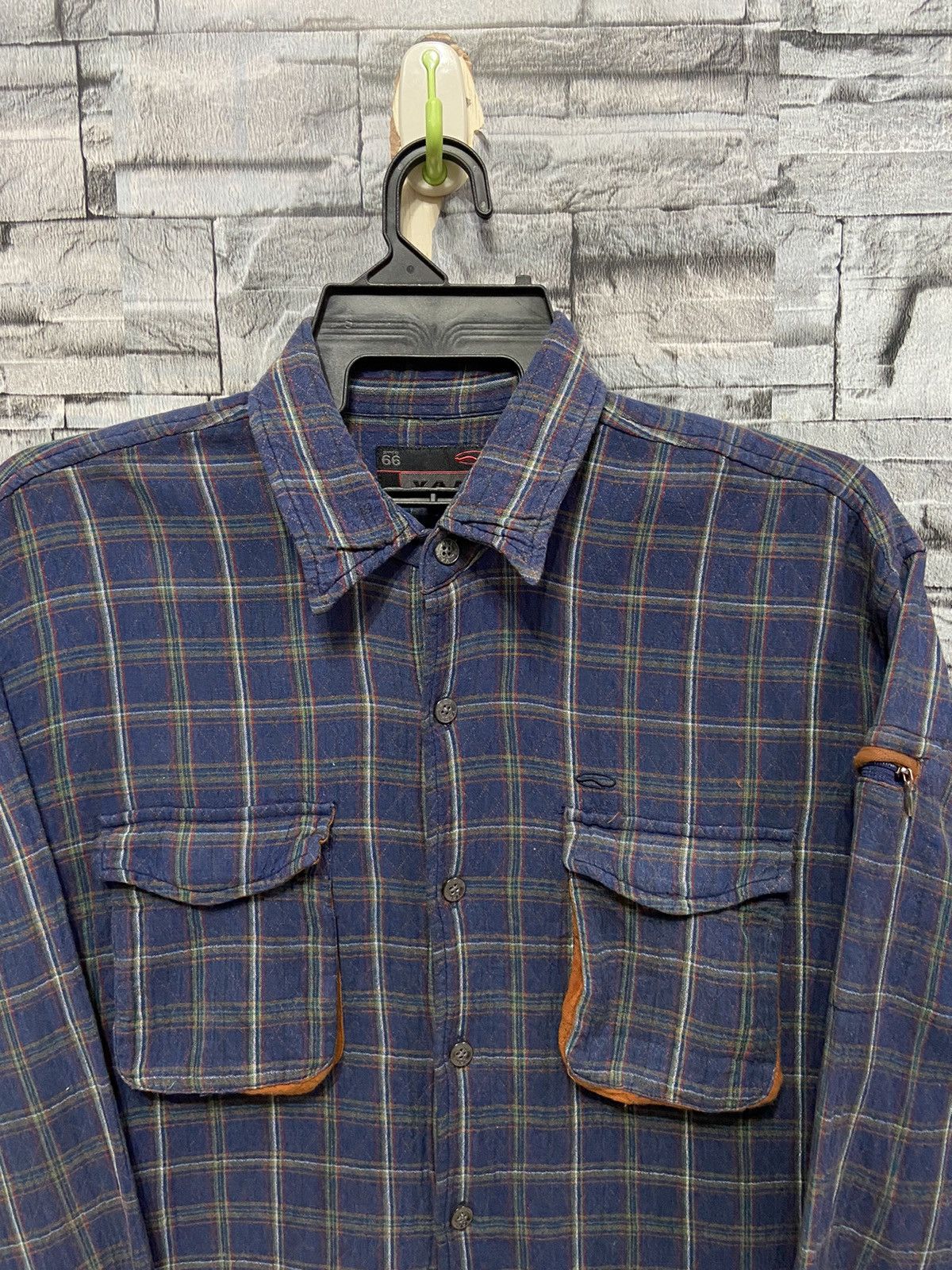 Vans Vintage Vans Skate Flannel double pocket plaid size M fit L Size US L / EU 52-54 / 3 - 2 Thumbnail