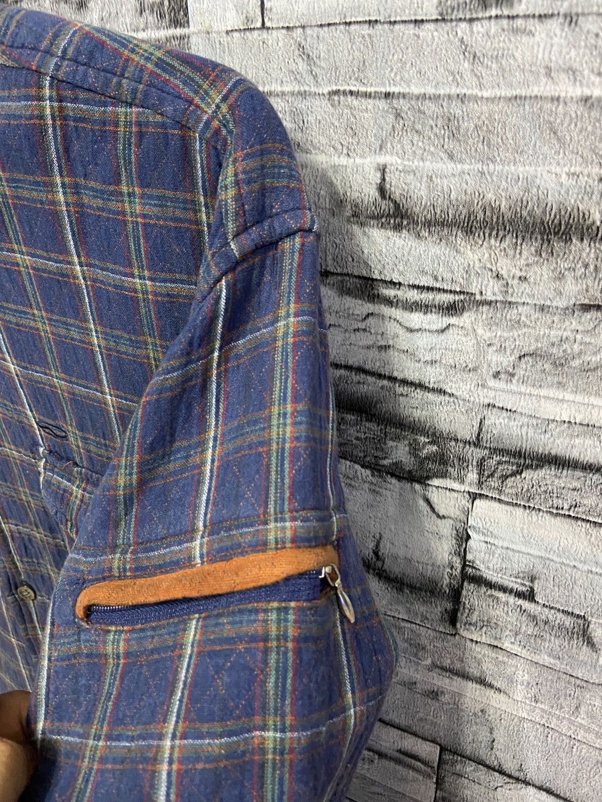 Vans Vintage Vans Skate Flannel double pocket plaid size M fit L Size US L / EU 52-54 / 3 - 6 Thumbnail