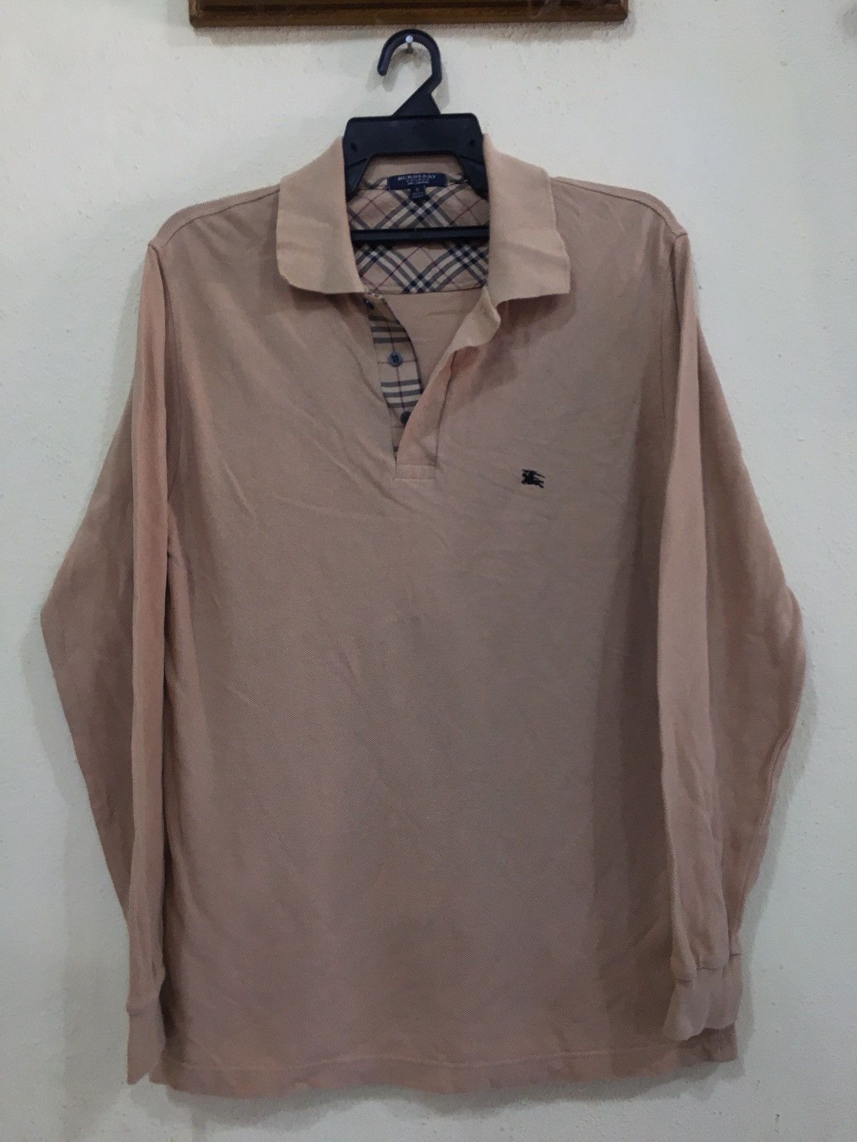 Burberry × Designer Vintage Burberry’s polos nova check made in England Size US S / EU 44-46 / 1 - 3 Thumbnail