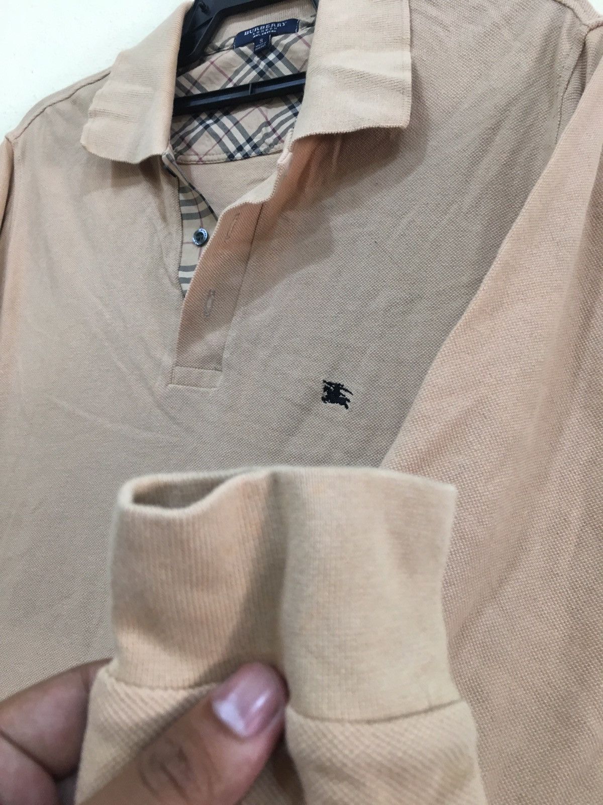 Burberry × Designer Vintage Burberry’s polos nova check made in England Size US S / EU 44-46 / 1 - 7 Thumbnail