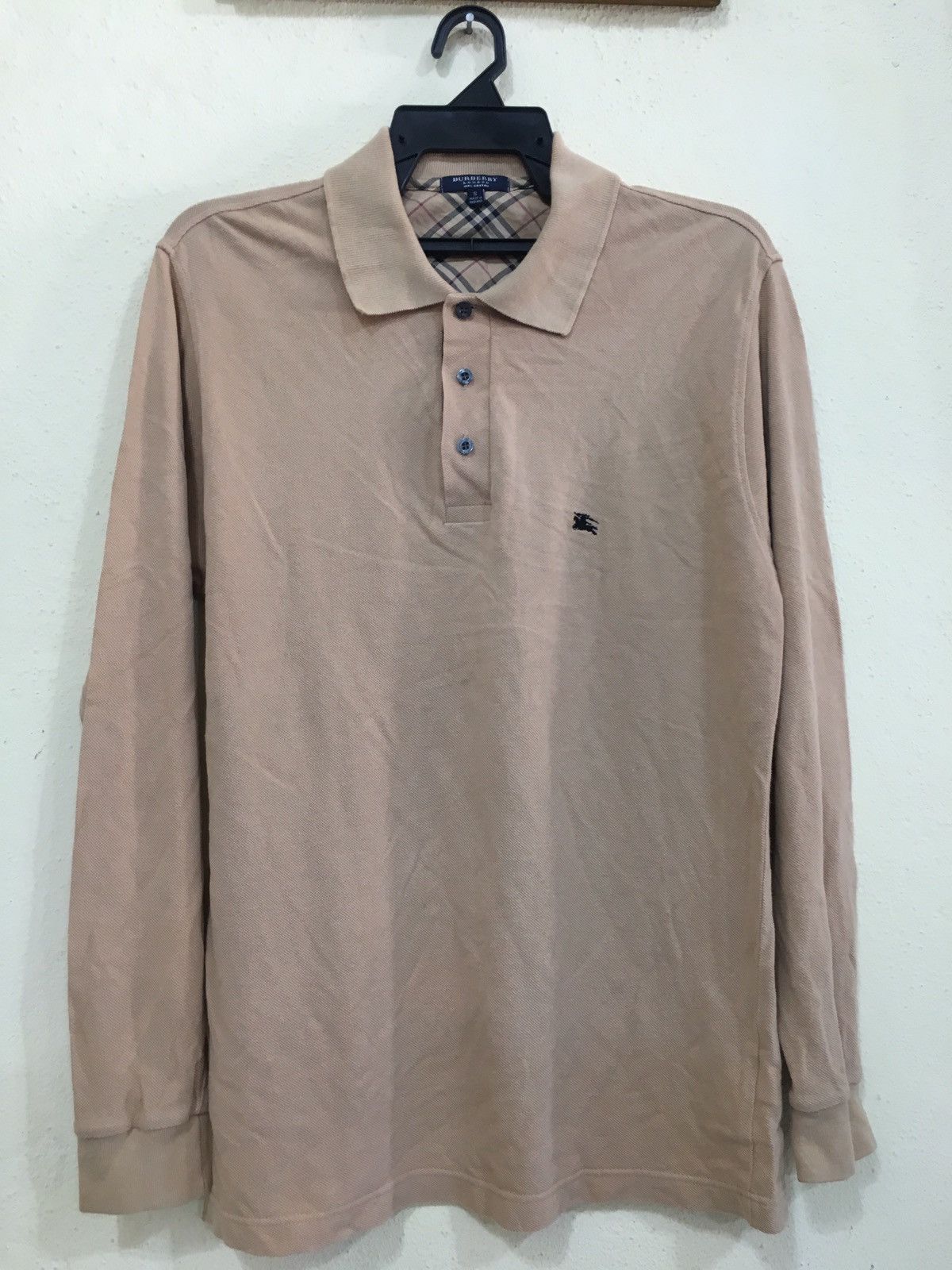 Burberry × Designer Vintage Burberry’s polos nova check made in England Size US S / EU 44-46 / 1 - 2 Thumbnail
