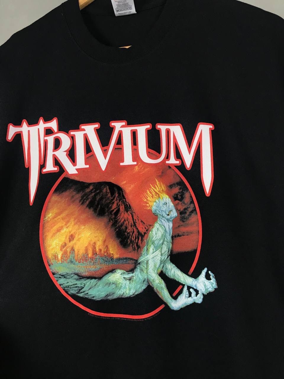 Band Tees × Vintage Trivium 2005 vintage rock band tee Size US L / EU 52-54 / 3 - 3 Thumbnail