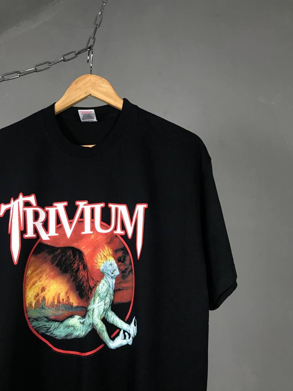 Band Tees × Vintage Trivium 2005 vintage rock band tee Size US L / EU 52-54 / 3 - 2 Thumbnail