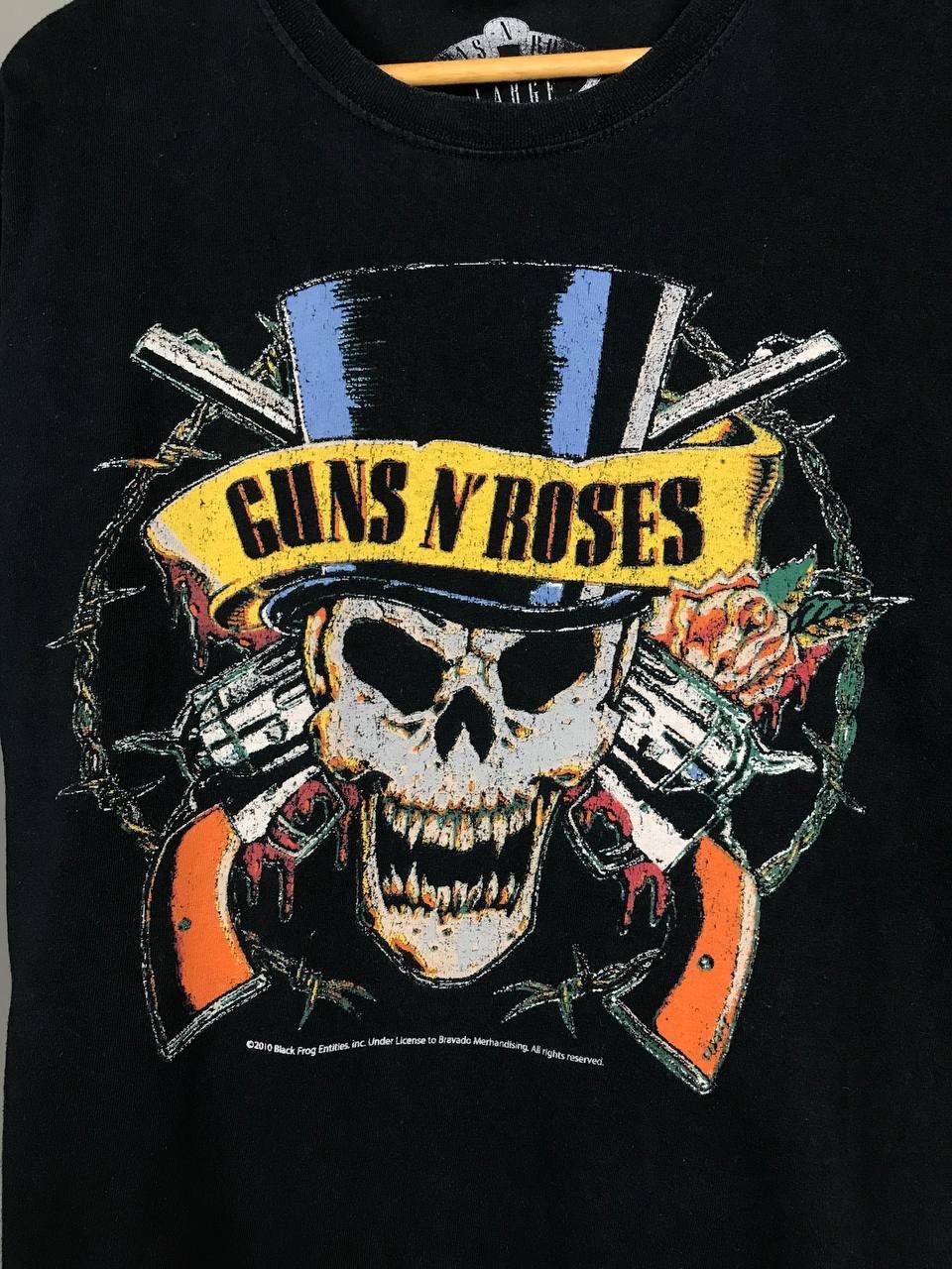 Band Tees × Guns N' Roses × Vintage Guns N Roses 2010 vintage rock band tee Size US L / EU 52-54 / 3 - 3 Thumbnail
