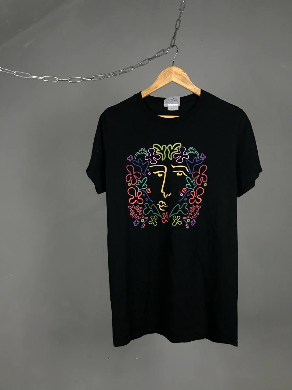 Vintage Art vintage streetwear center logo tee Size US S / EU 44-46 / 1 - 1 Thumbnail