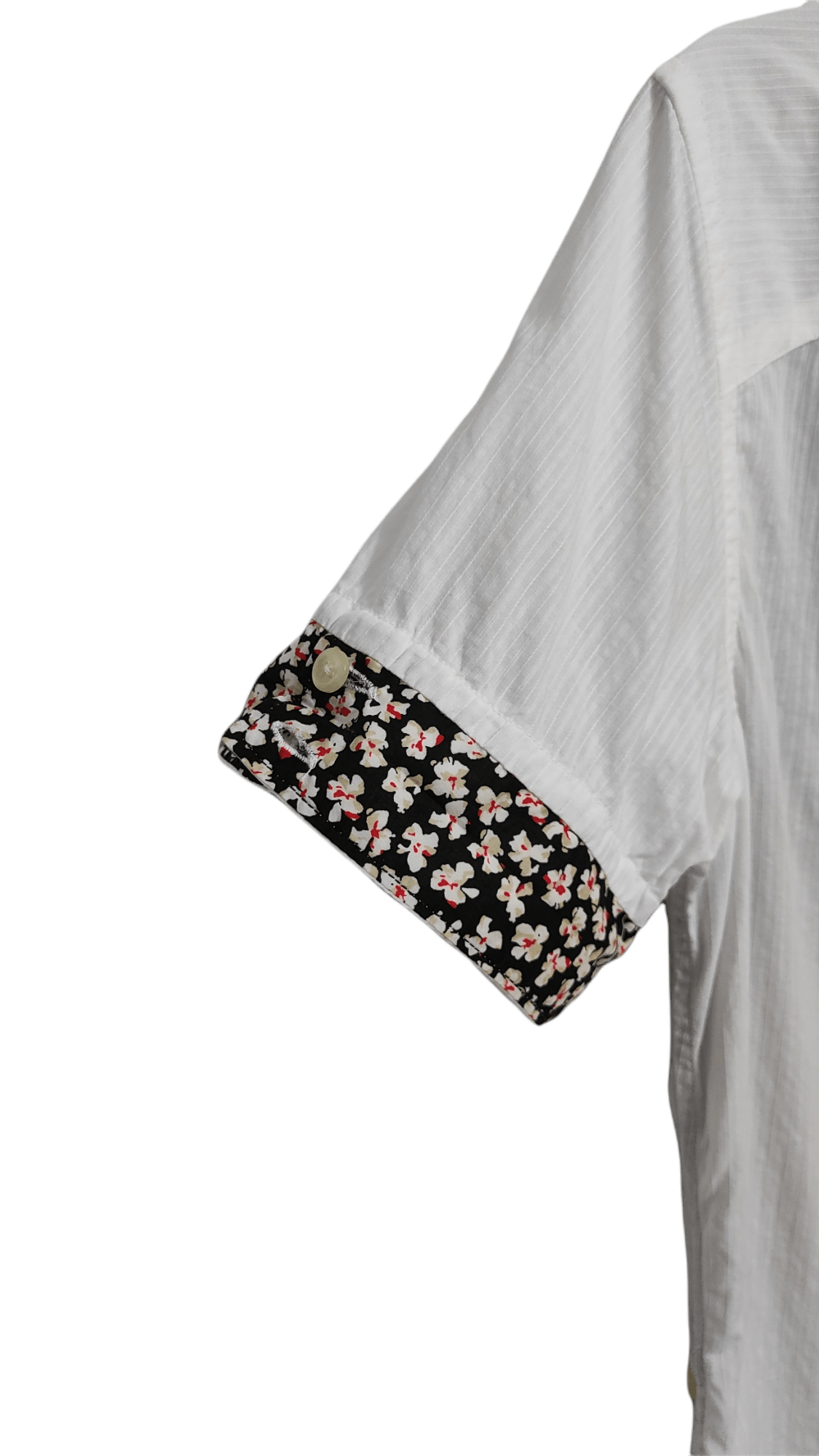 Japanese Brand Archive PPFM Liberty floral double layer button shirt Size US M / EU 48-50 / 2 - 5 Thumbnail