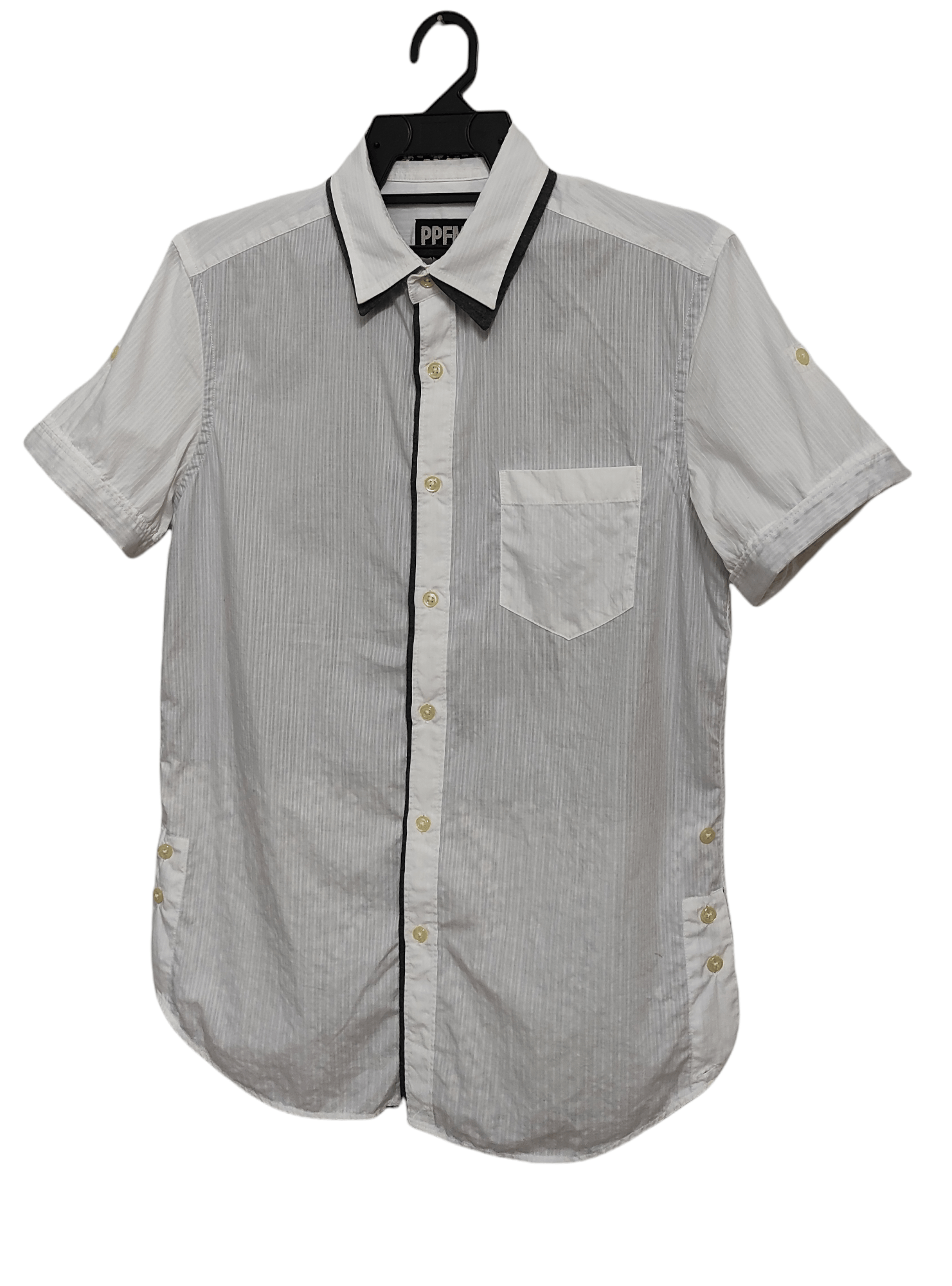 Japanese Brand Archive PPFM Liberty floral double layer button shirt Size US M / EU 48-50 / 2 - 3 Thumbnail