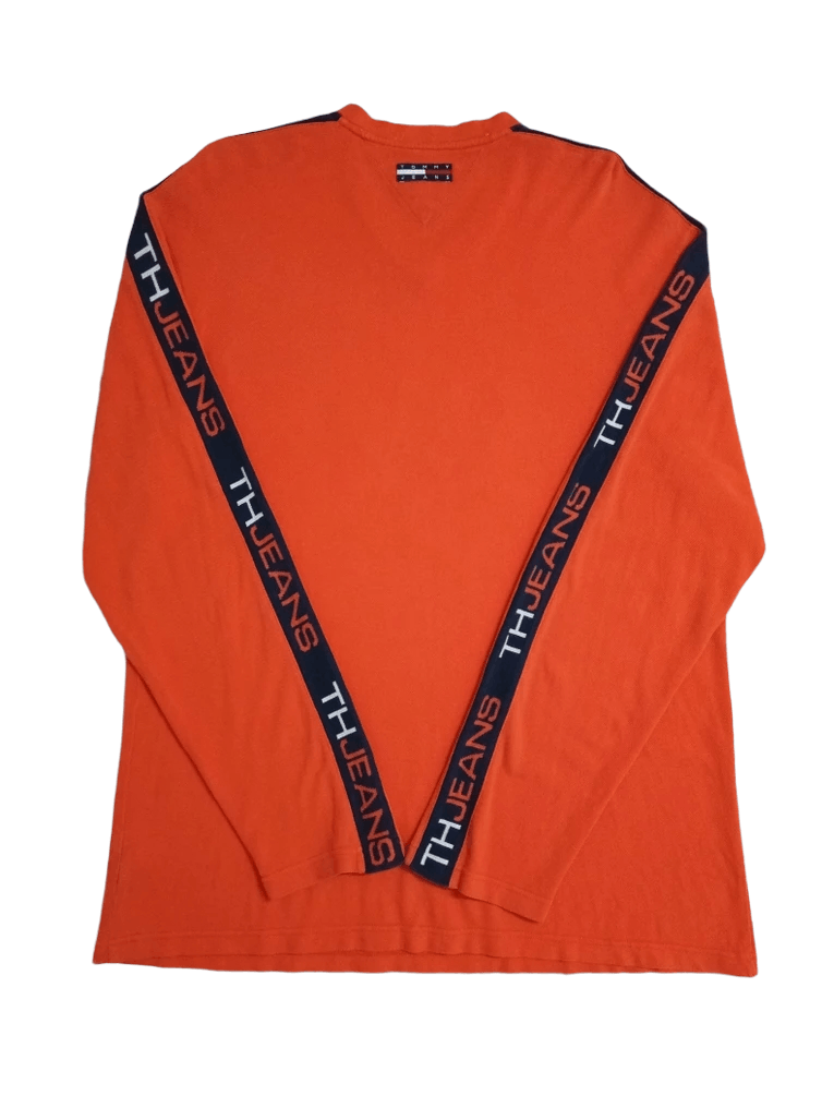 Tommy Hilfiger Archive Tommy Hilfiger Jeans spell out LS Shirt Size US XL / EU 56 / 4 - 2 Thumbnail